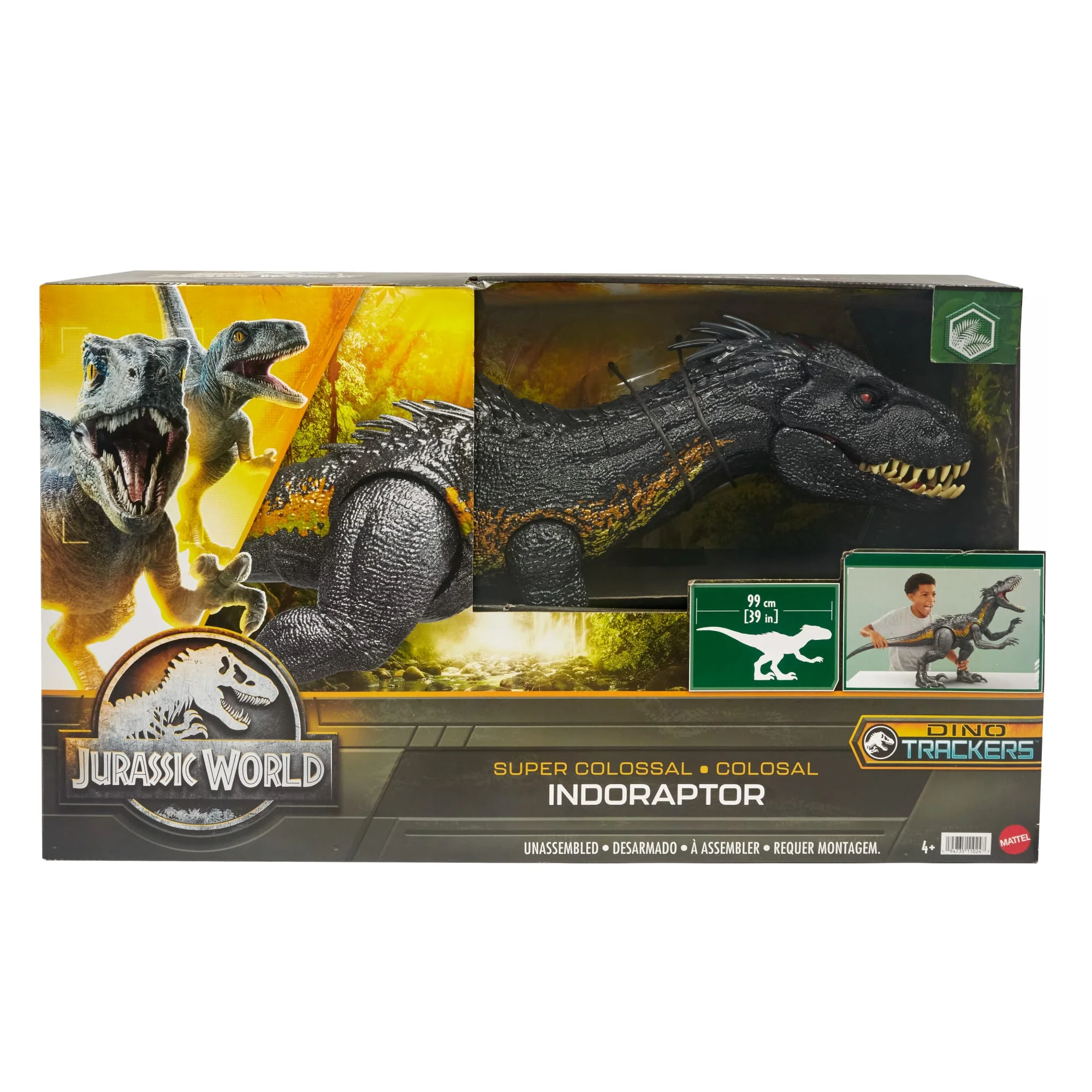 Jurassic World: Fallen Kingdom Dinosaur Toy, Super Colossal indoraptor Figure