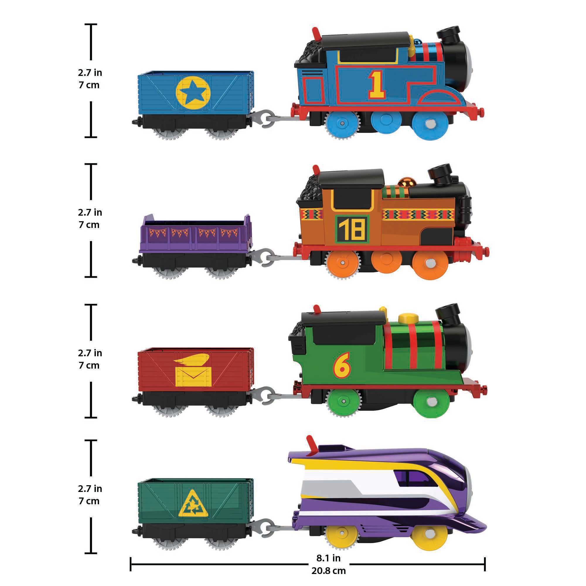 Fisher-Price Thomas & Friends Thomas, Nia, Percy, & Kana