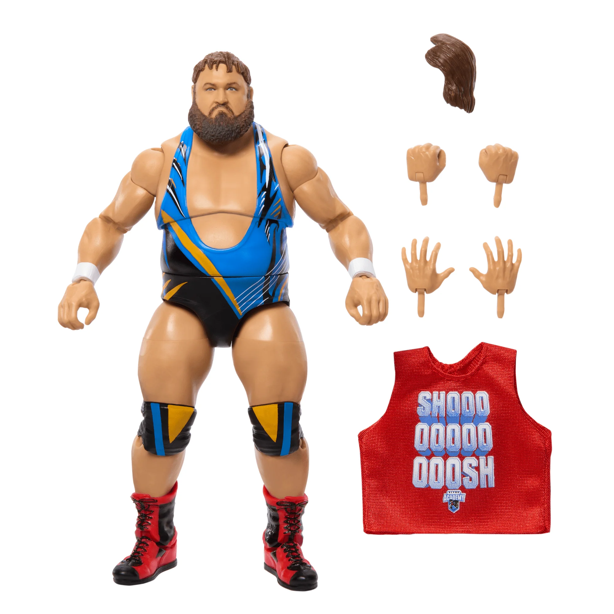 WWE Elite Otis Action Figure, 6-inch Collectible Superstar With Articulation & Accessories
