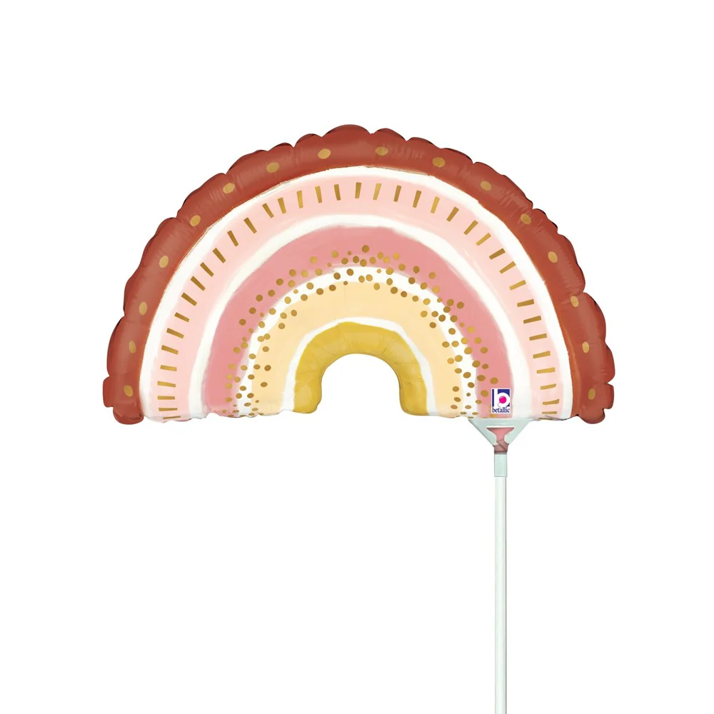 Betallic Boho Rainbow 14 inch Mini Air Foil Shape 1ct