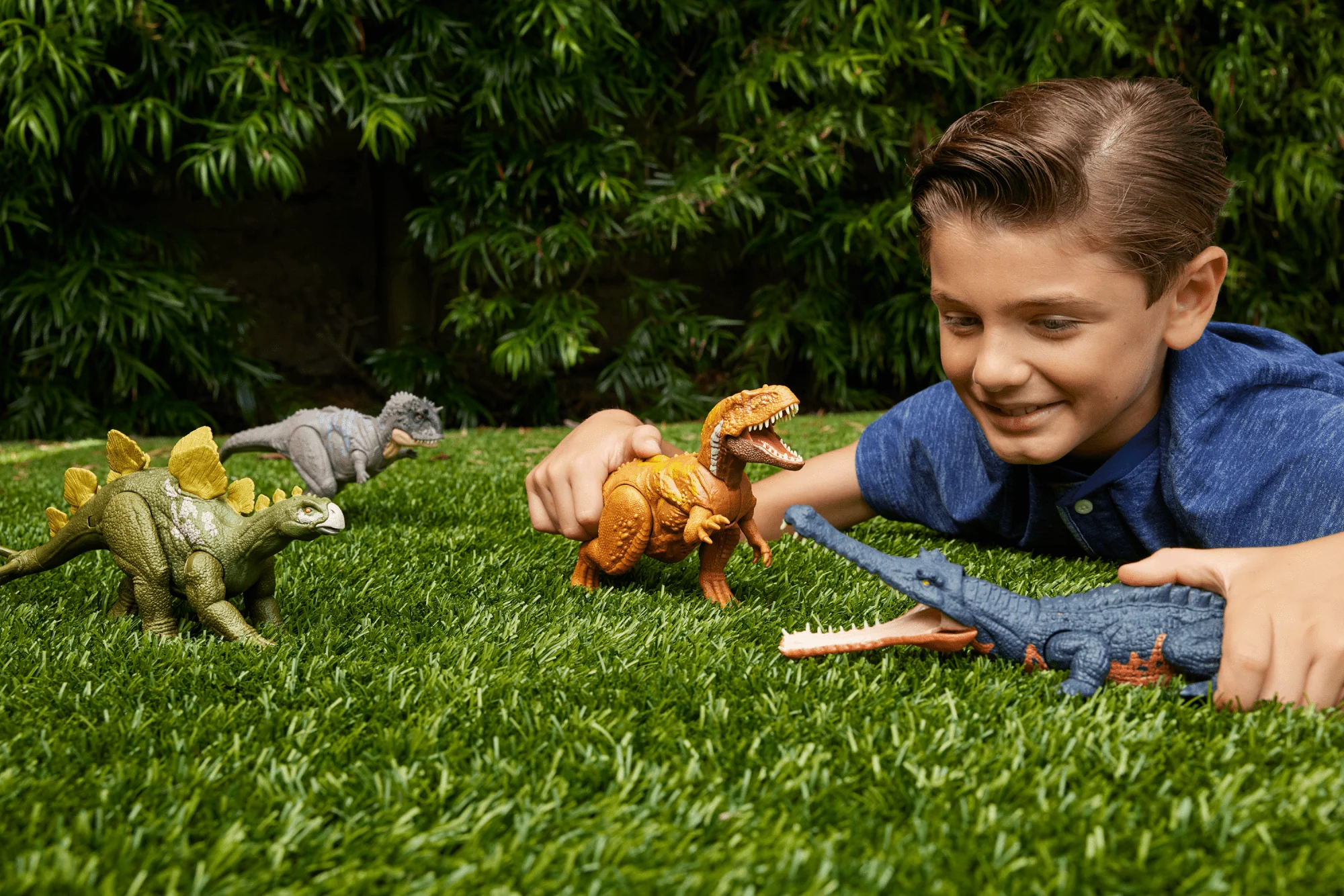 Jurassic World Wild Roar Dinosaur, Ekrixinatosaurus Action Figure Toy With Sound
