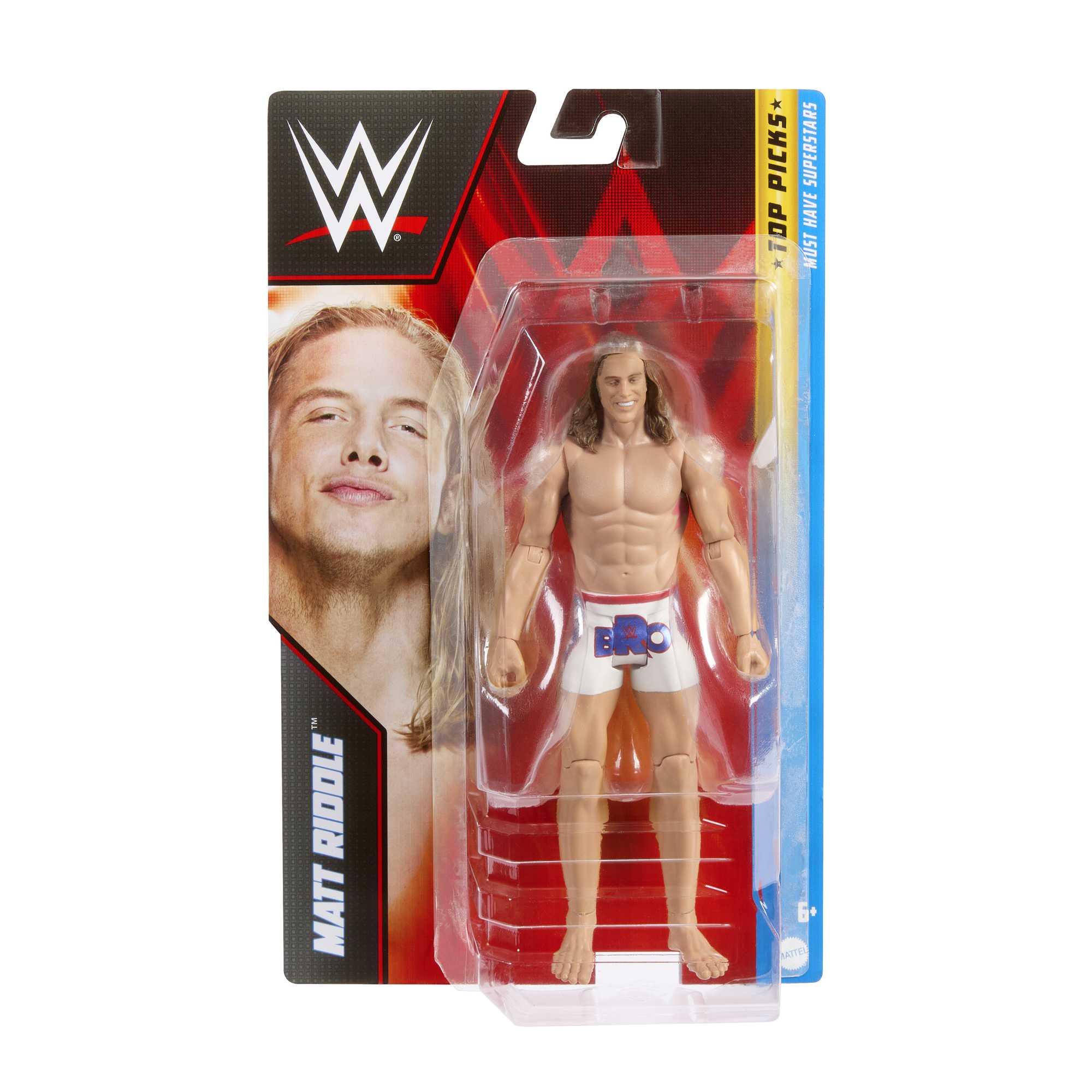WWE Top Picks Action Figures, 6-inch Collectible For Ages 6 Years Old & Up