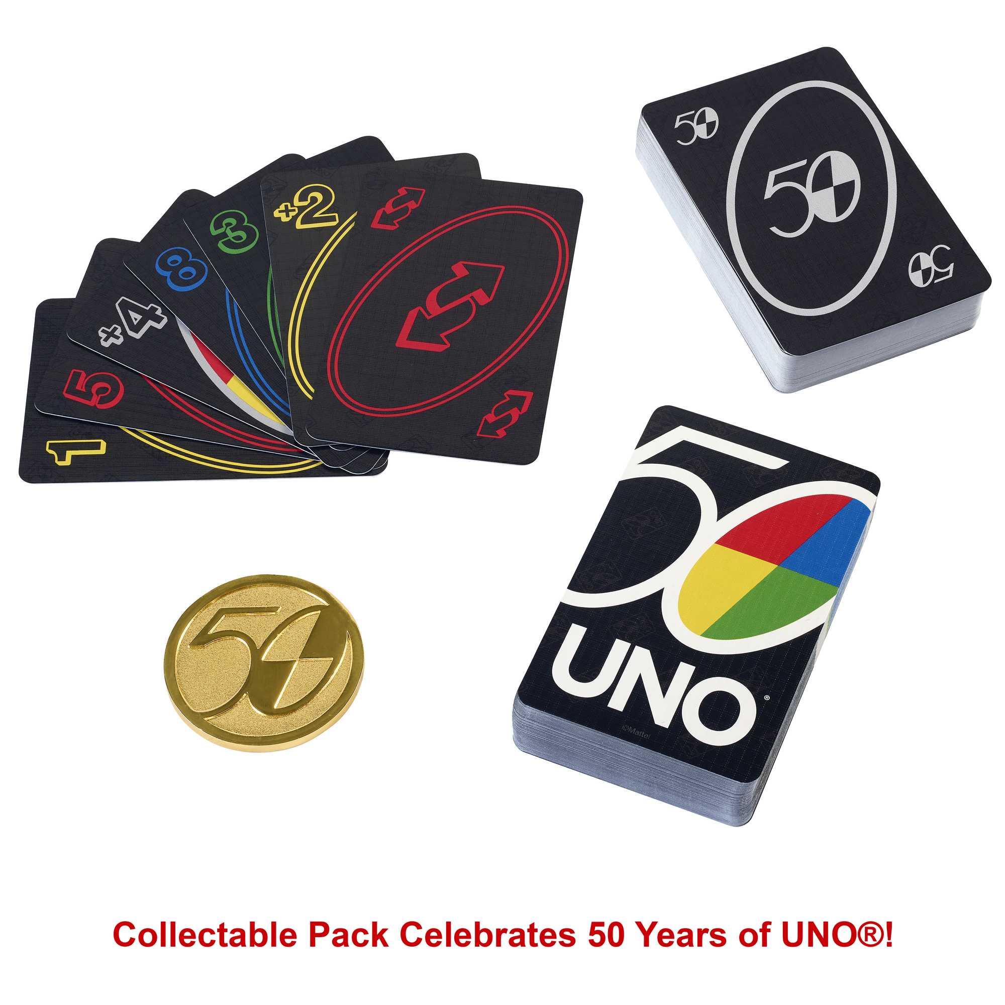 UNO 50th Premium Card Game