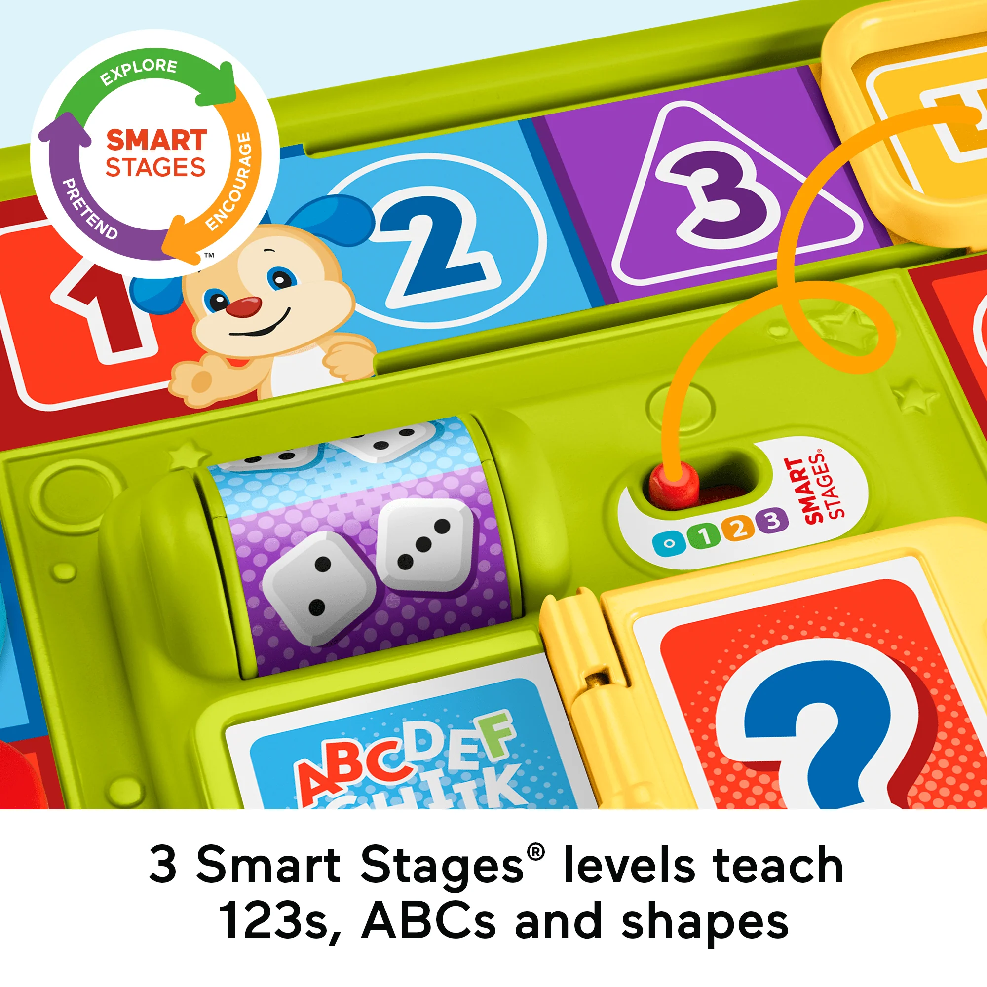 Fisher-Price Laugh & Learn Puppy's Game Activity Board Baby & Toddler Learning Toy