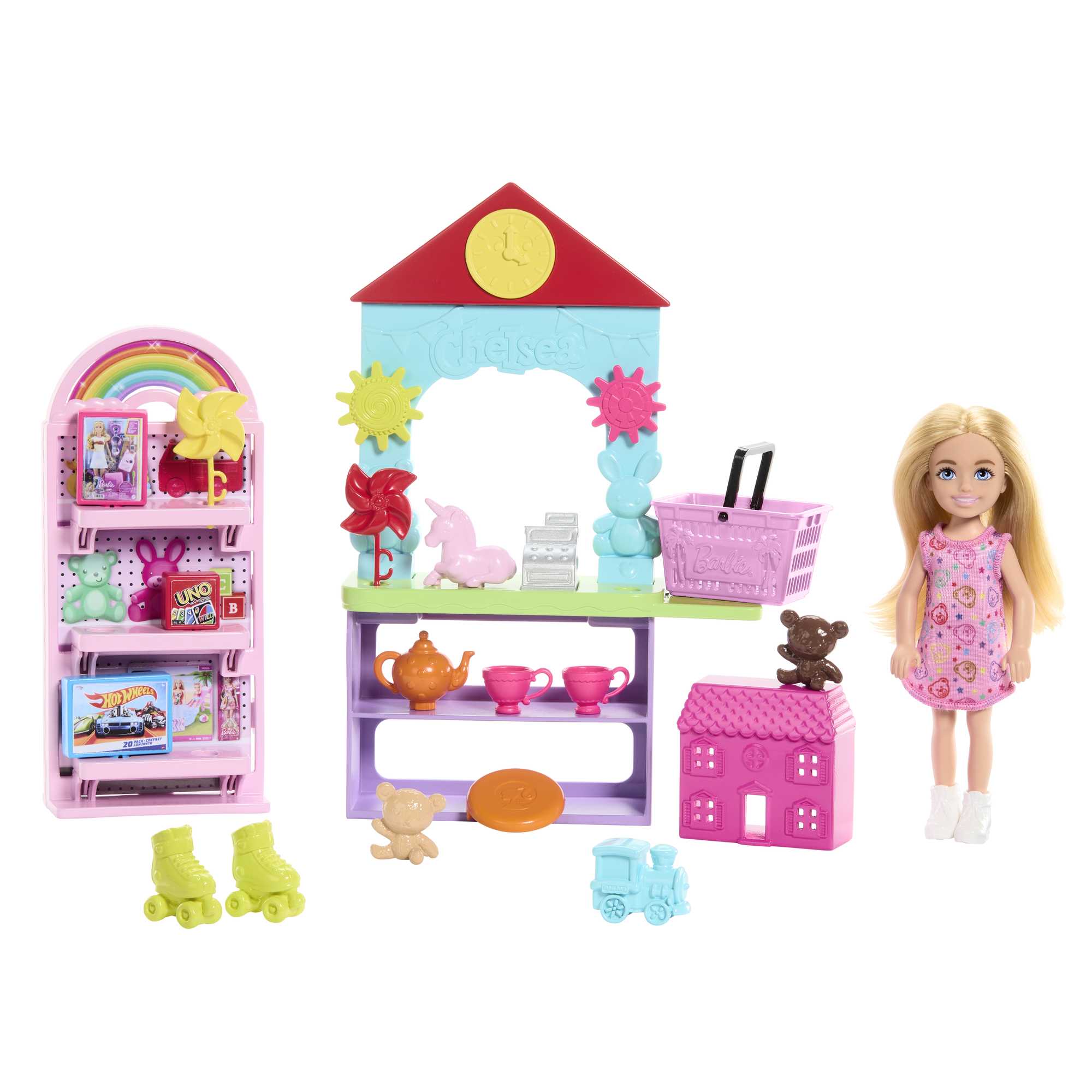 Barbie Chelsea Can Be�� Toy Store Playset With Small Blonde Doll, Shop Furniture & 15 Accessories