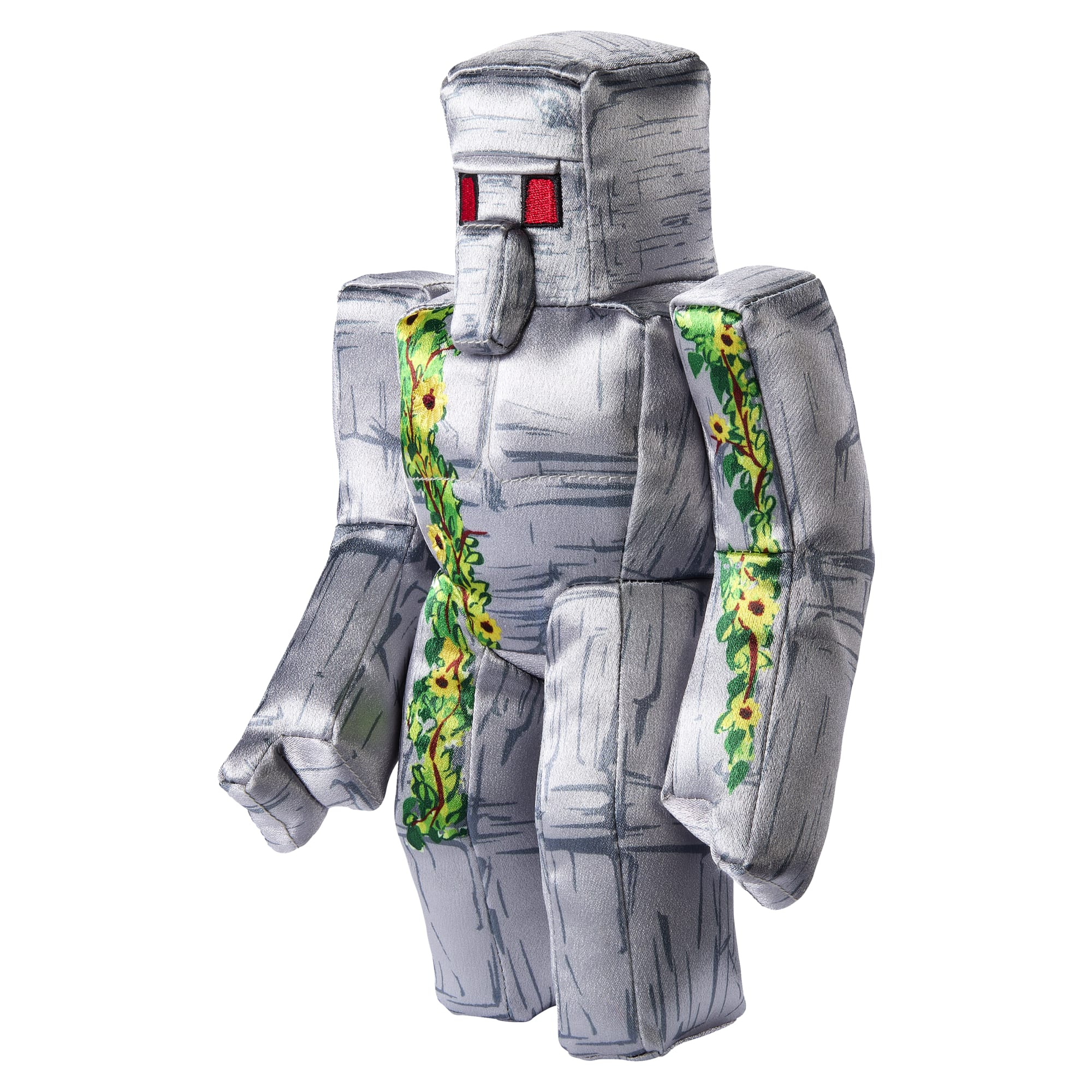 Minecraft Iron Golem Plush Toy, 8-inch Collectible Soft Doll inspired By A Minecraft Movie