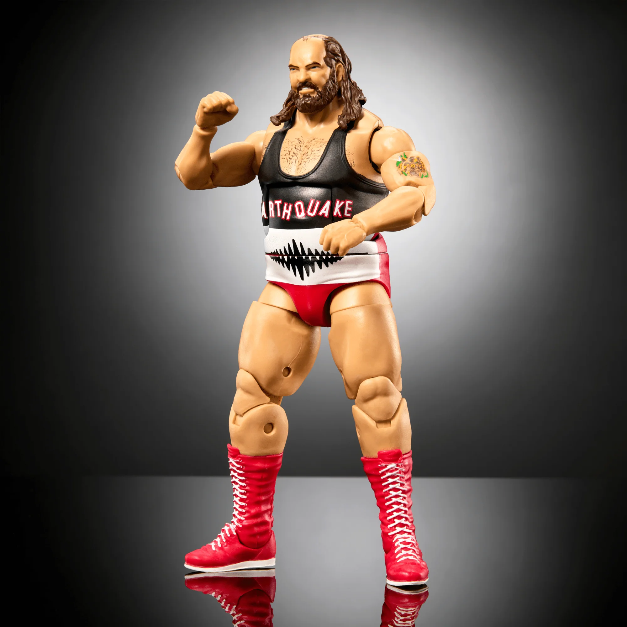 WWE Elite Earthquake Action Figure, 6-inch Collectible Superstar With Articulation & Accessories