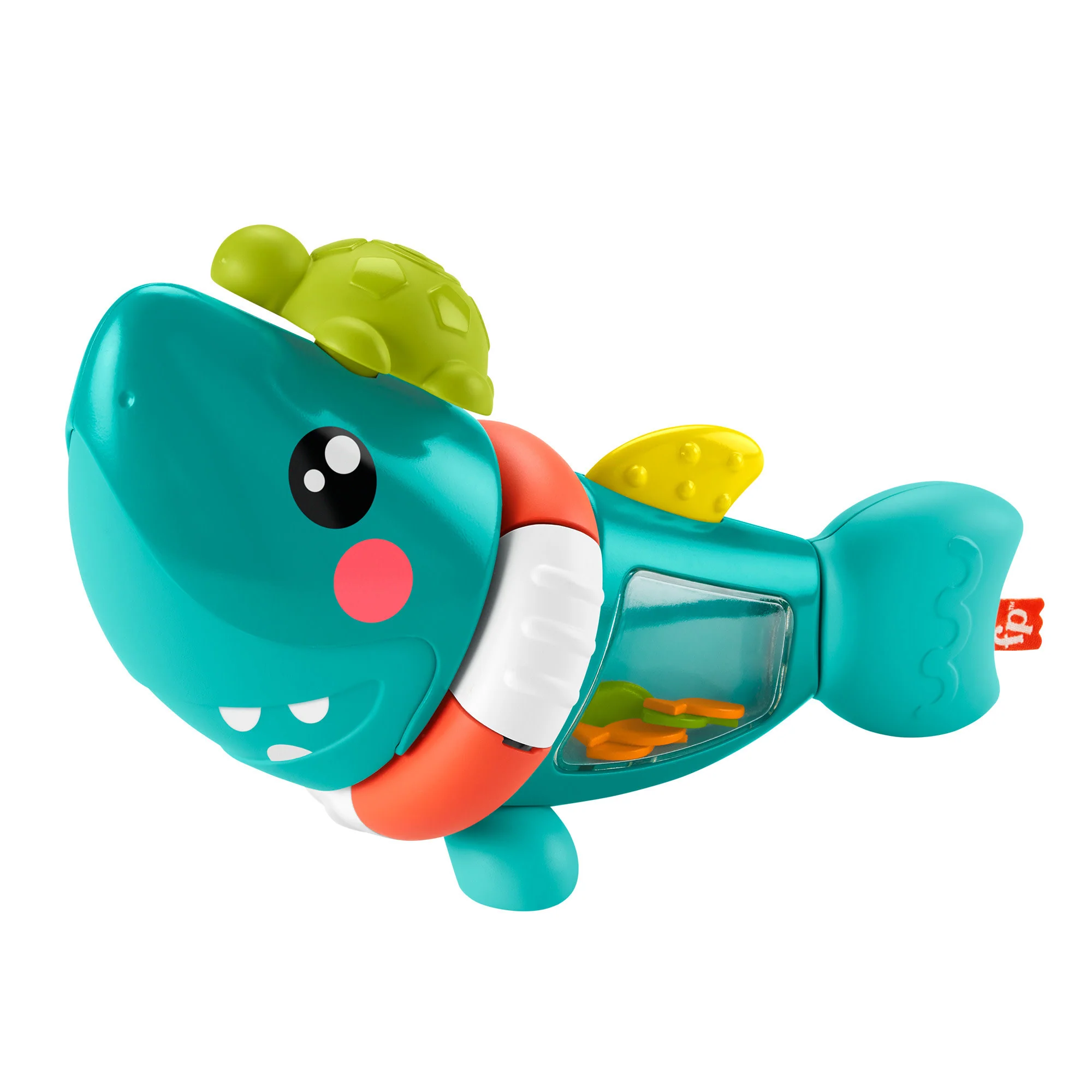 Fisher-Price Paradise Pals Baby Fine Motor Toy With Sensory Details, Busy Activity Shark