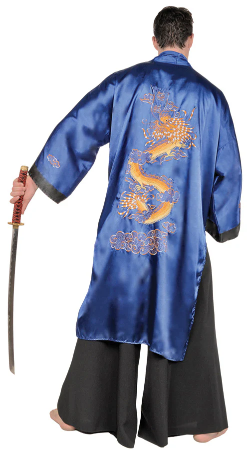 Samurai Blue Costume
