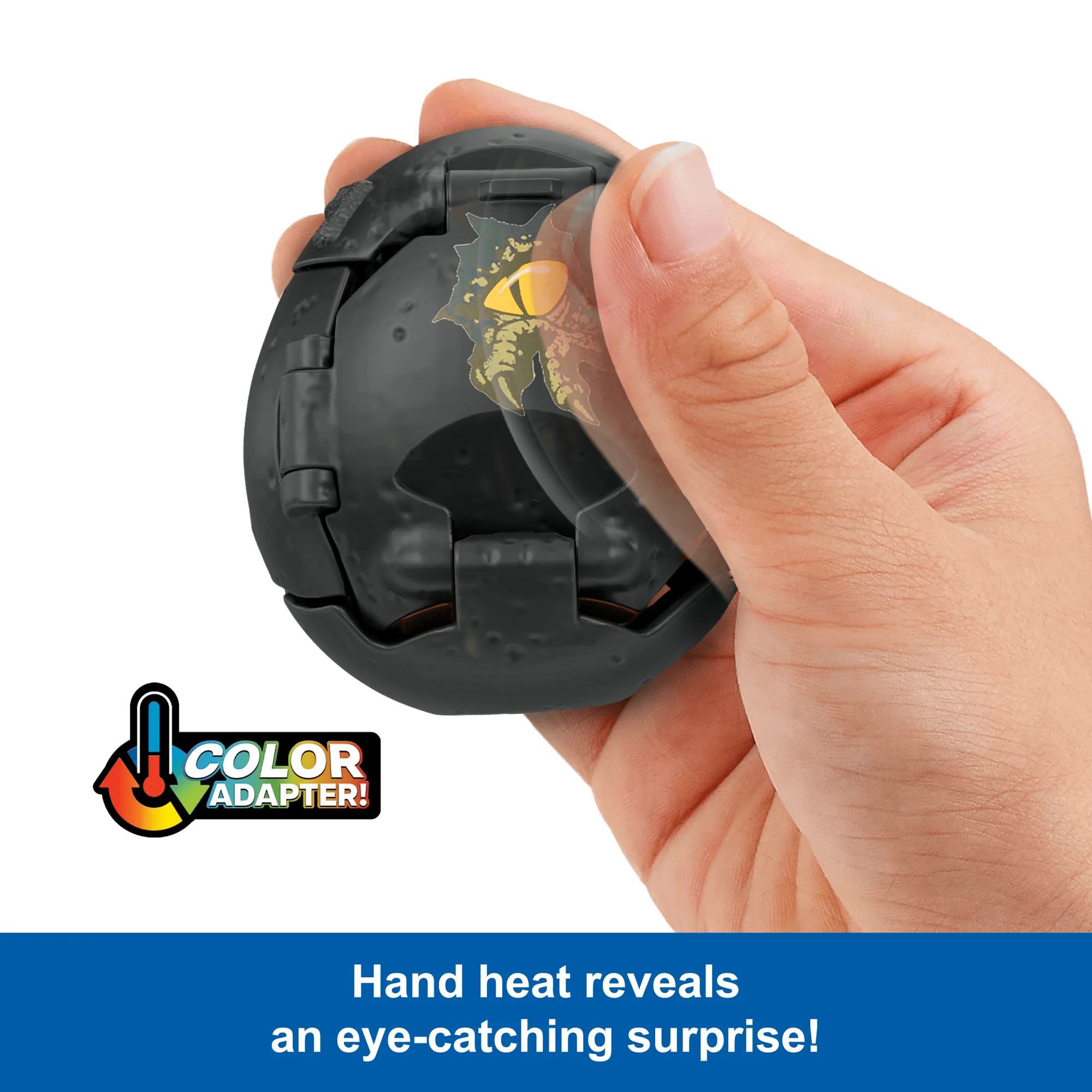 Jurassic World Egg To Allosaurus Transforming Toy, Hidden Hatchers With Color Adapter