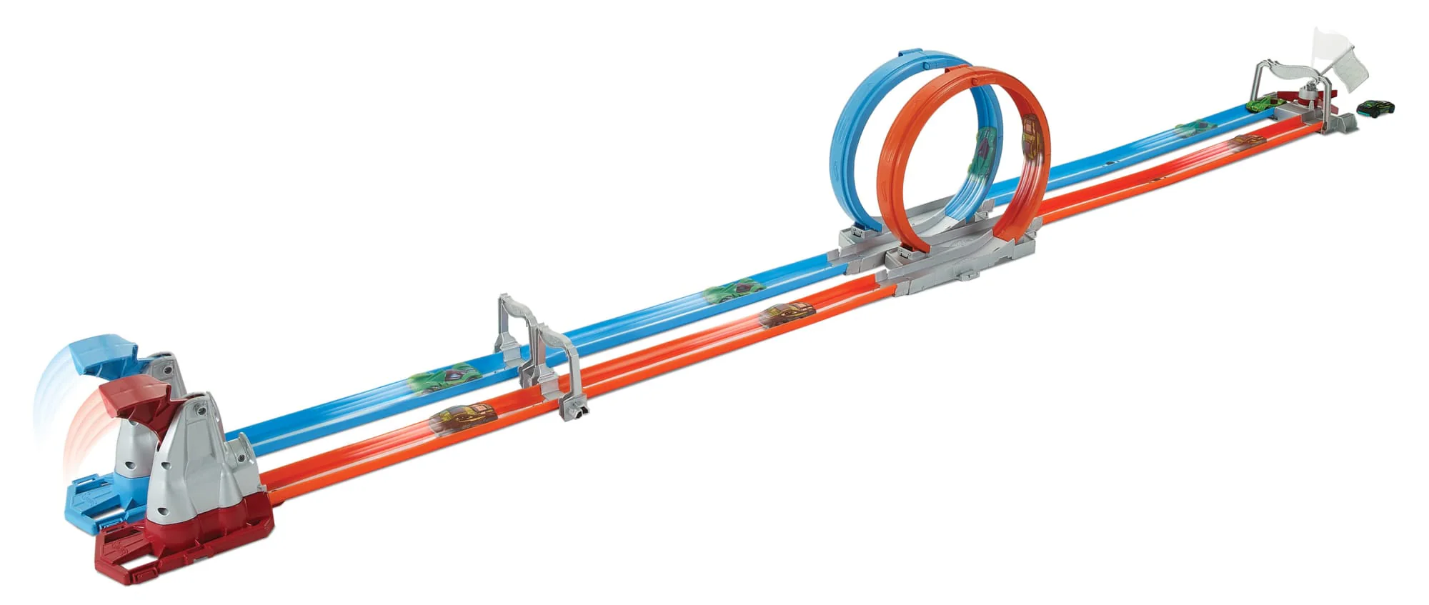 Hot Wheels Double Loop Dash, Track Set