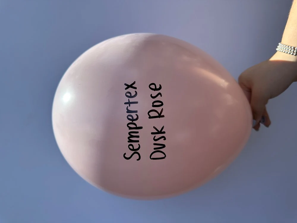 18 inch Sempertex Pastel Dusk Rose Latex Balloons 25ct