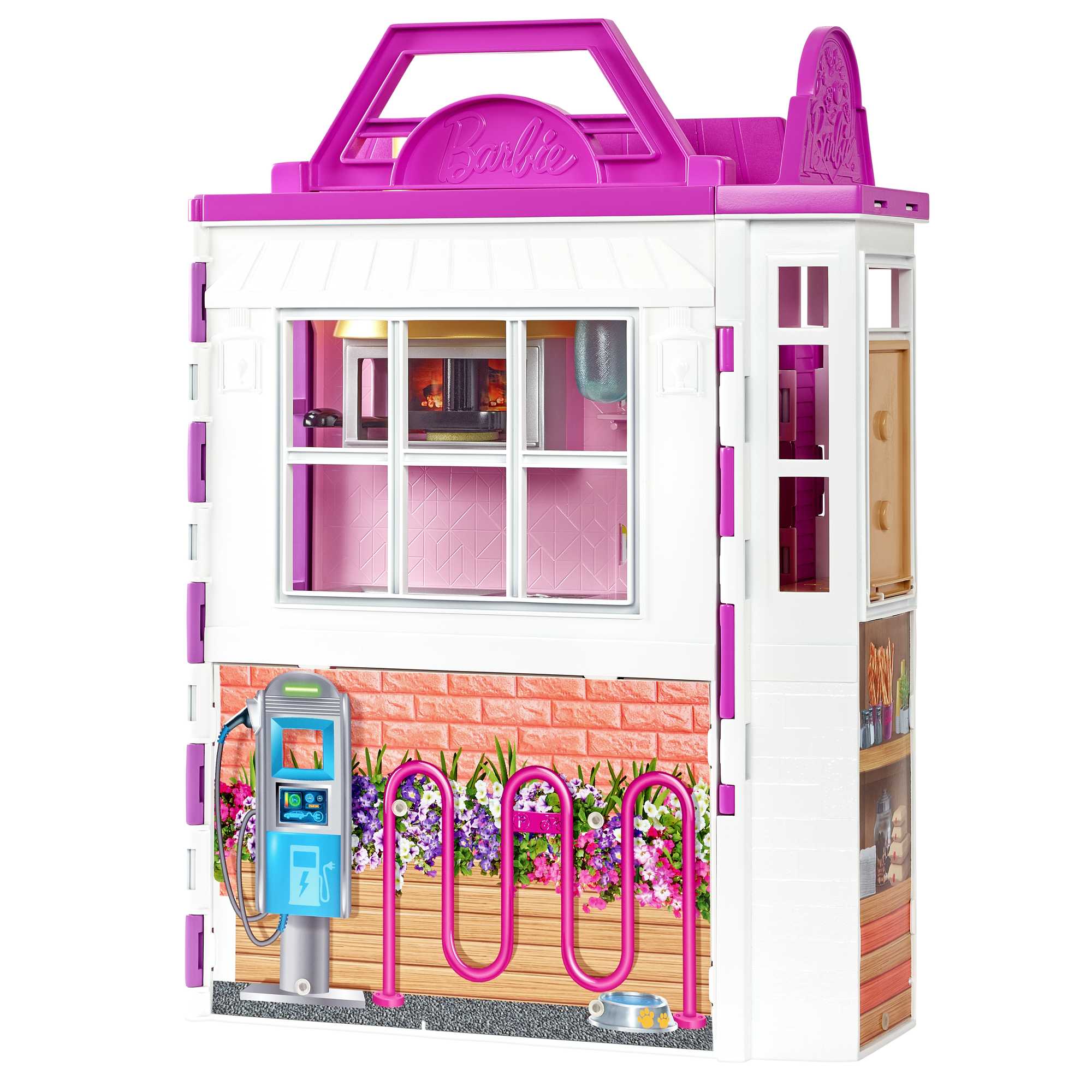Barbie Cook ��n Grill Restaurant Doll & Playset With 30+ Pieces, For 3 To 7 Year Olds