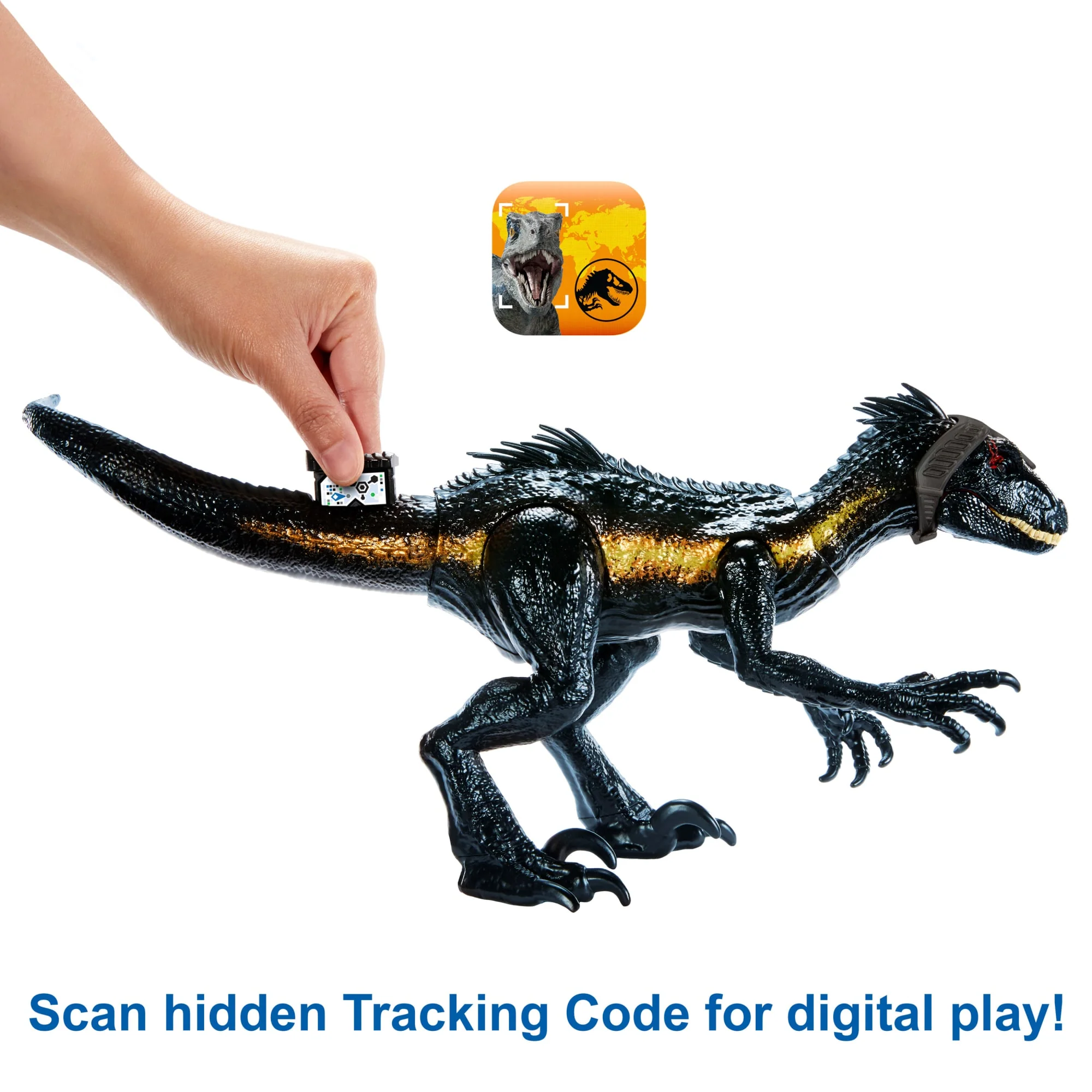 Jurassic World Track 'n Attack Indoraptor Action Figure, Dinosaur Toys