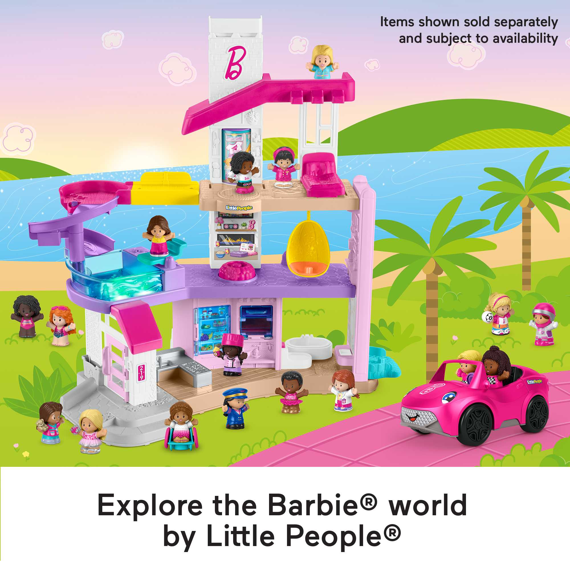 Barbie Swimming Figure Pack By Little People