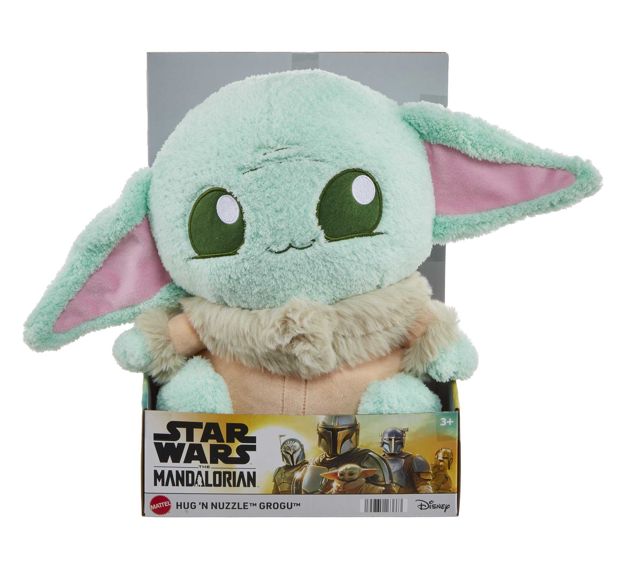 Star Wars Hug ��n Nuzzle Grogu Plush Figure With Sound, 10-Inch Soft Collectible Toy