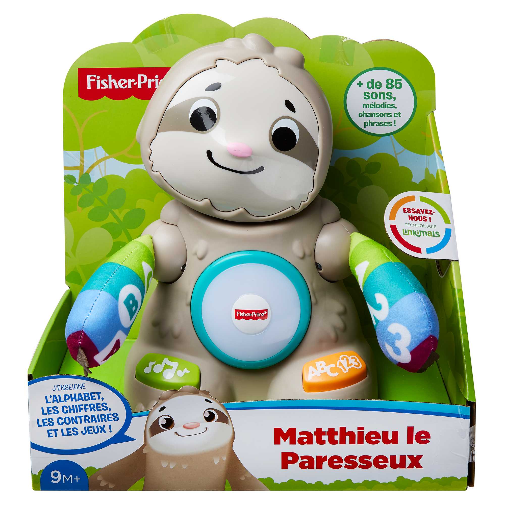 Fisher-Price Linkimals Smooth Moves Sloth - French Version