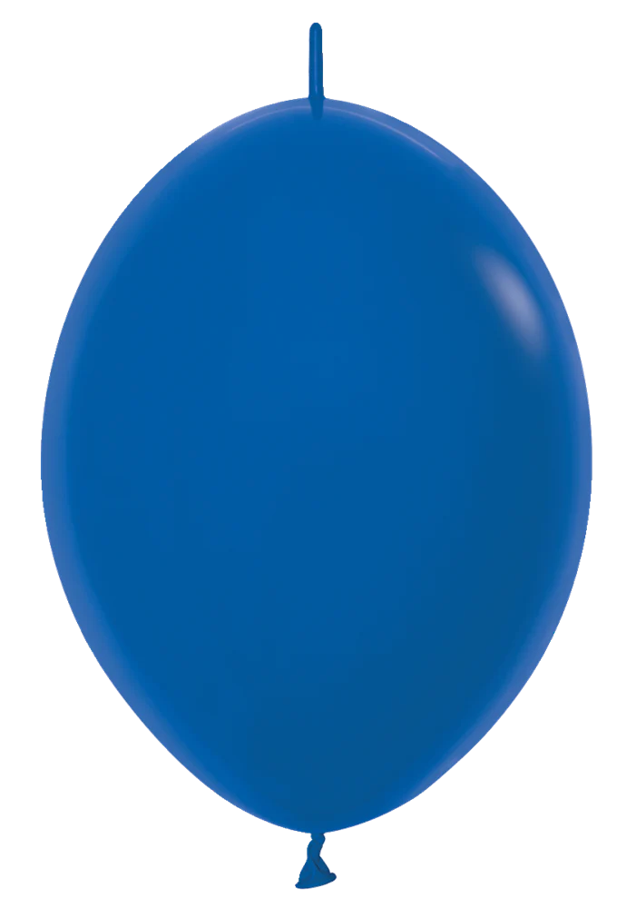 6 inch Sempertex Fashion Royal Blue Link-O-LOON 50ct