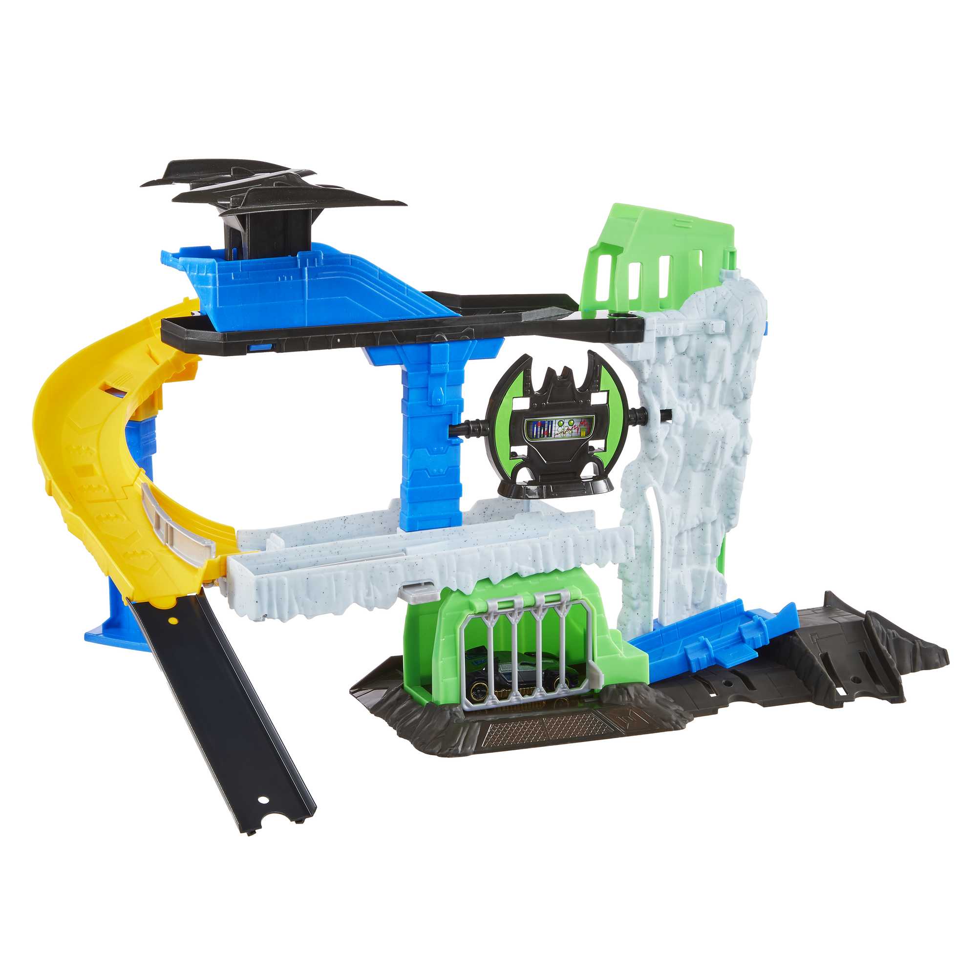 Hot Wheels DC Batcave Playset With Character Car, Gift For Kids 4 To 8 Years Old