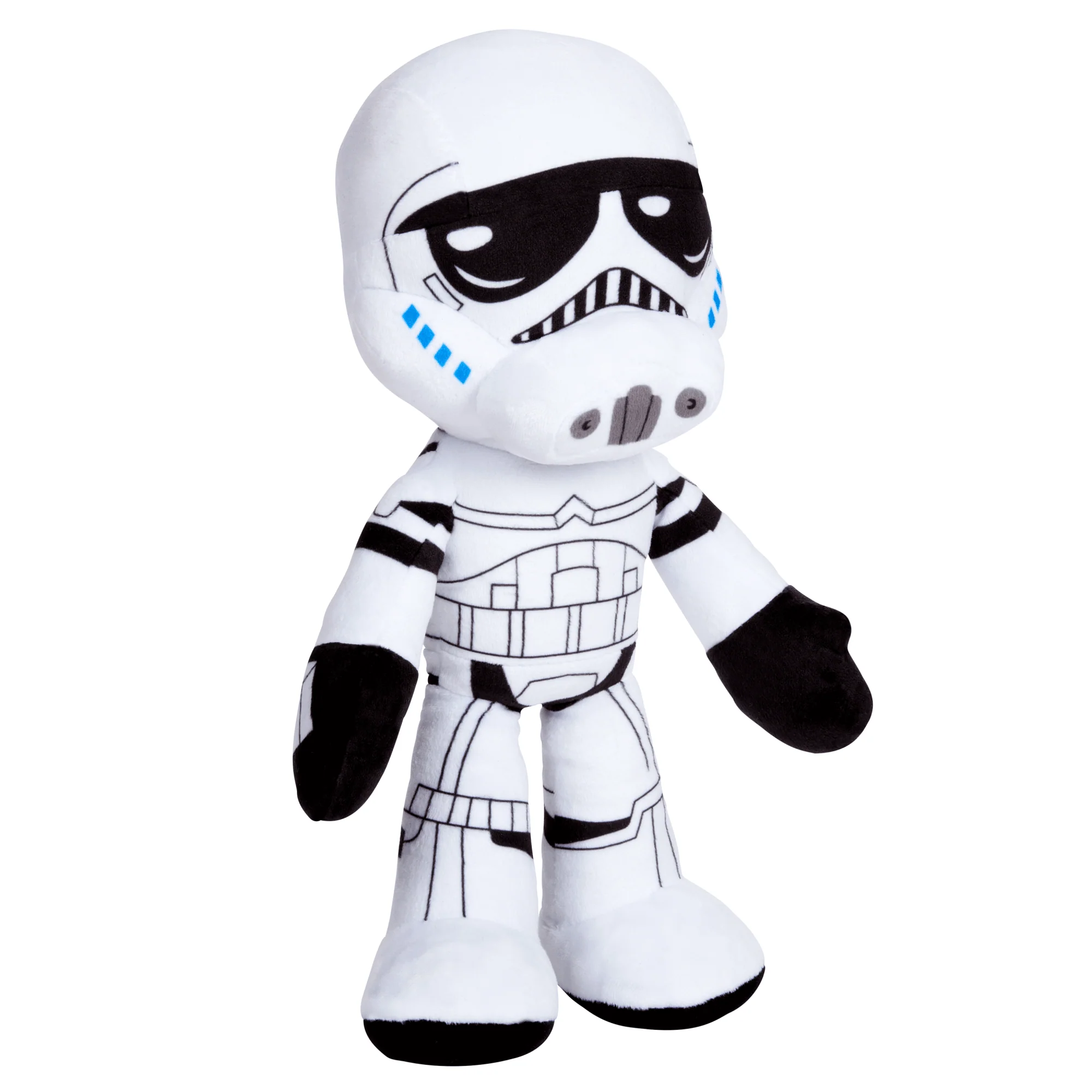 Star Wars Plush Talkers Stormtrooper Soft Toy, 11 To 12-Inch Collectible Plush With Sound & Phrases