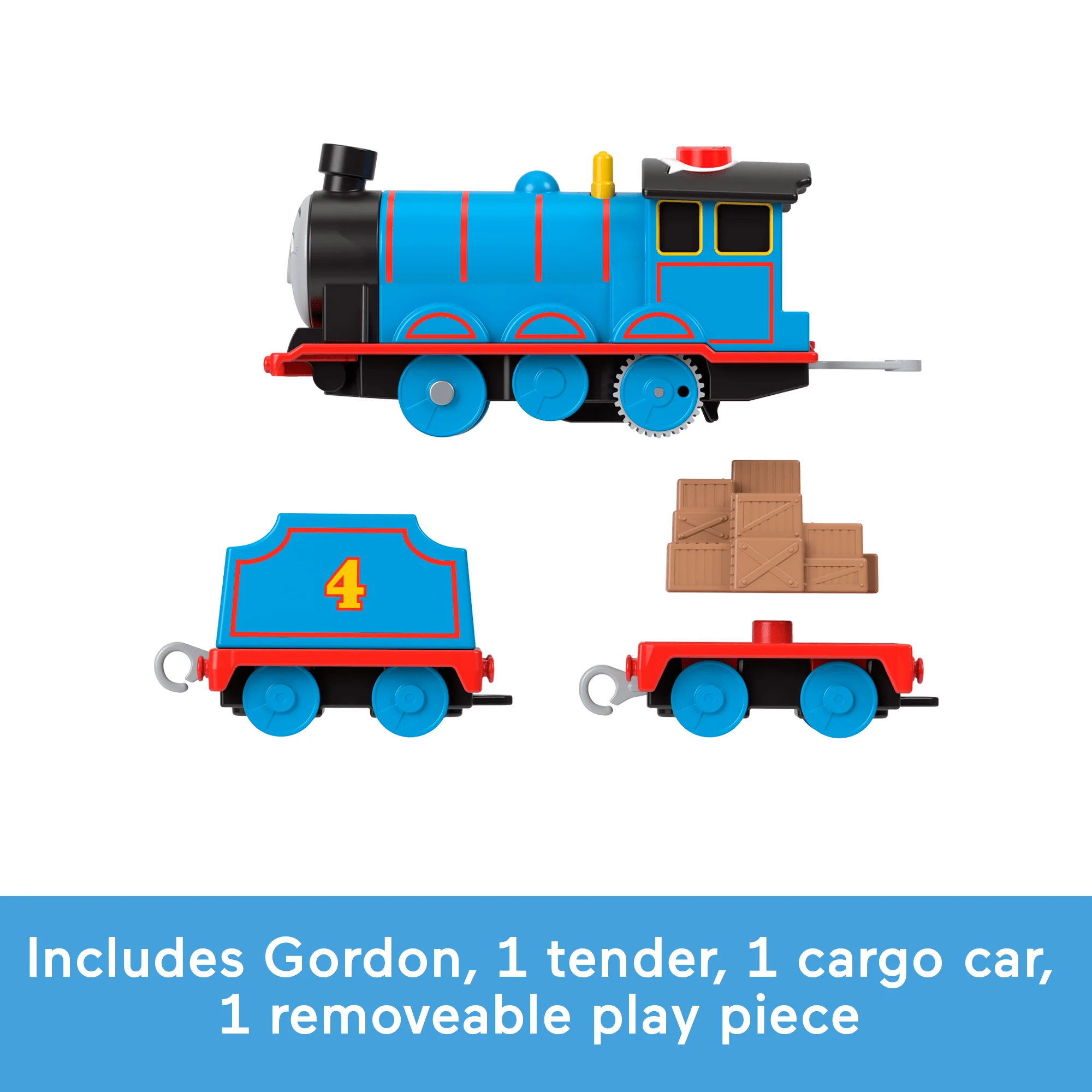 Thomas & Friends Talking Gordon Toy Train, Motorized Engine With Phrases & Sounds