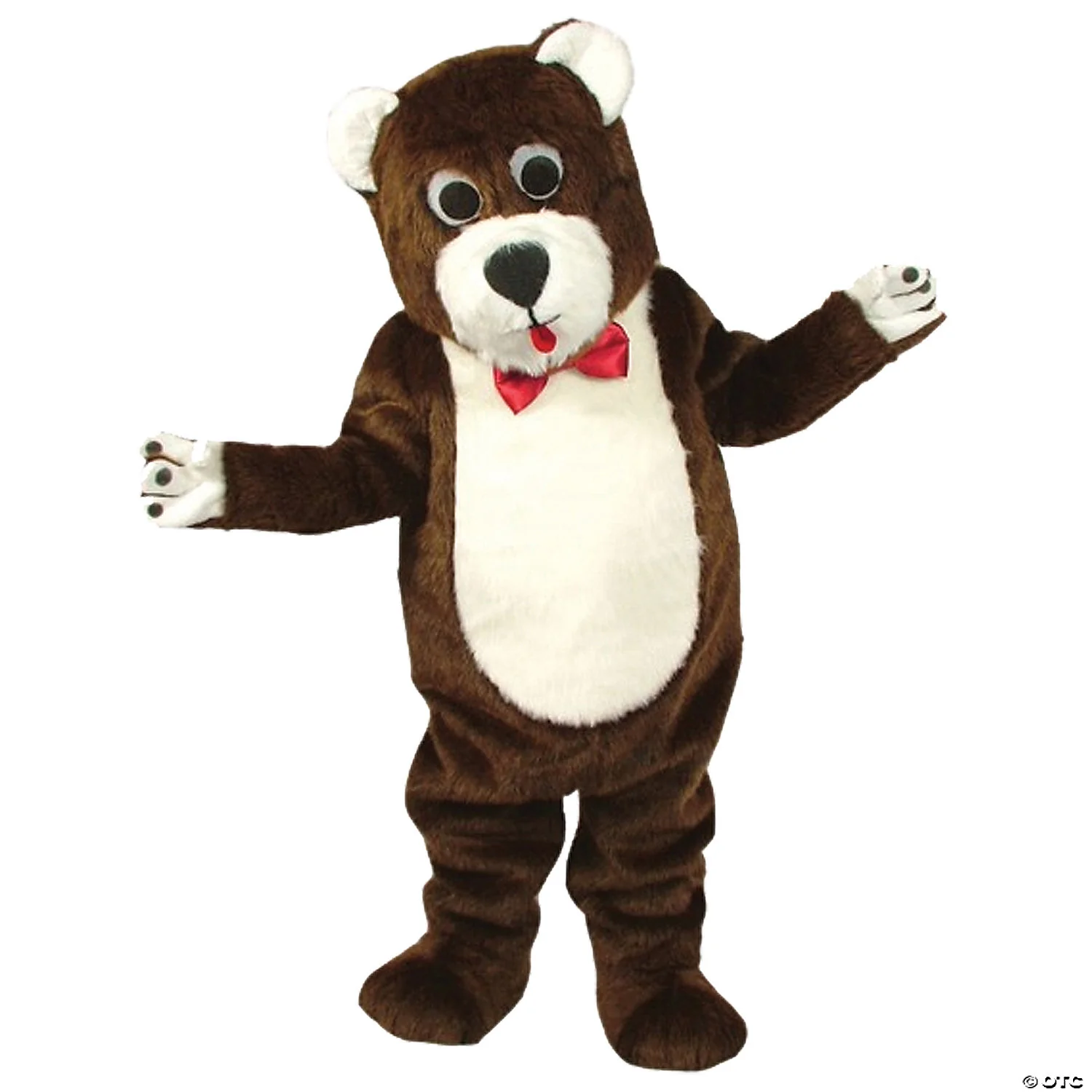 Cuddly Teddy Bear: Adult Mascot Costume ????