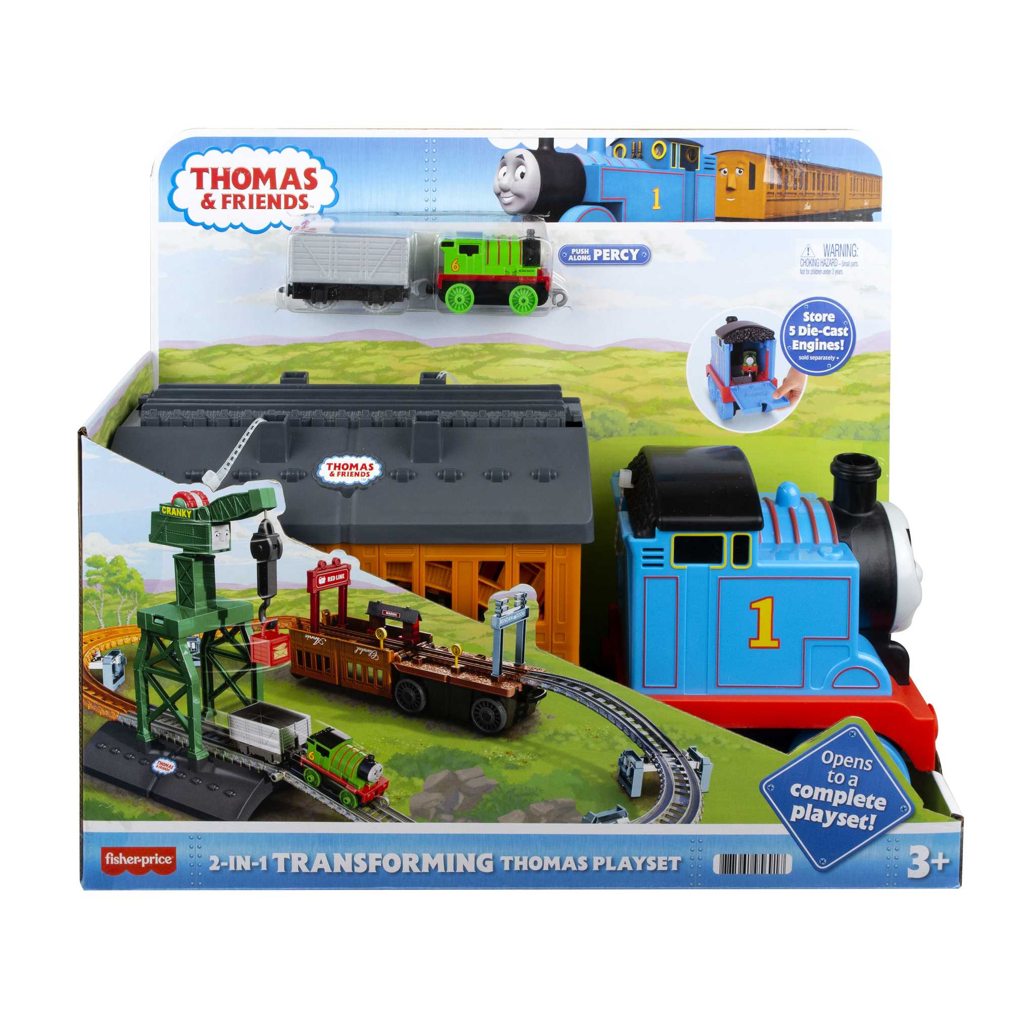 Thomas & Friends 2-In-1 Transforming Thomas Playset