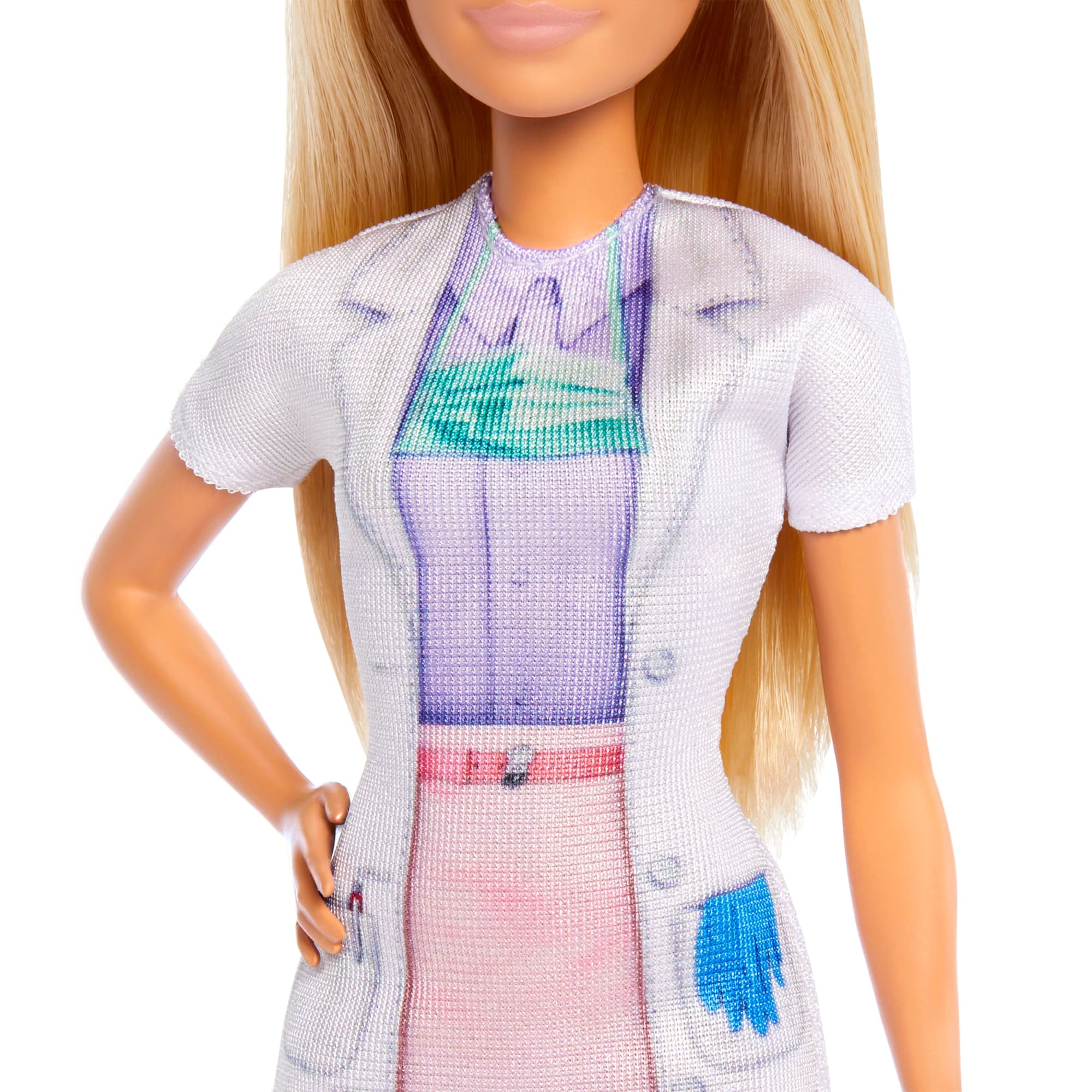 Barbie Dentist Doll With Blonde Fashion Doll, 1 Kid Doll, Medical Doctor Furniture & Accessories