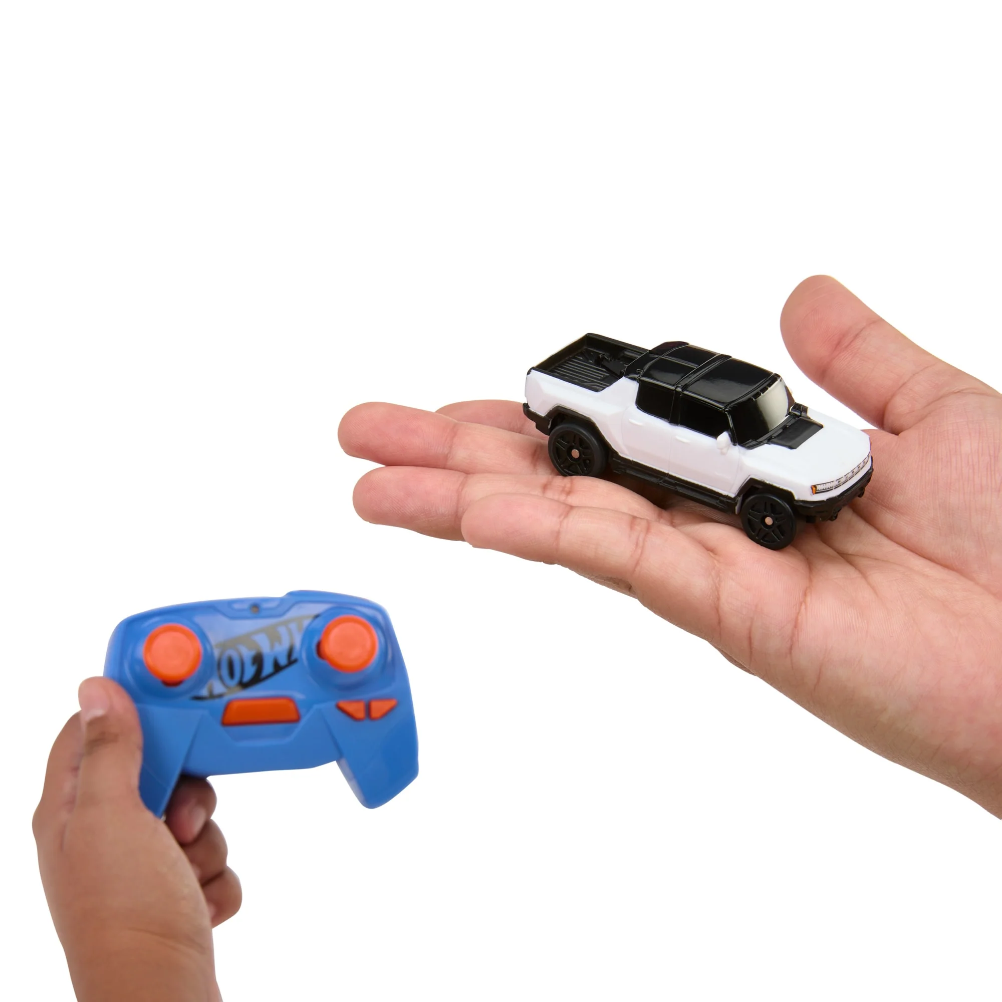 Hot Wheels RC Cars, Remote-Control Hummer EV In 1:64 Scale