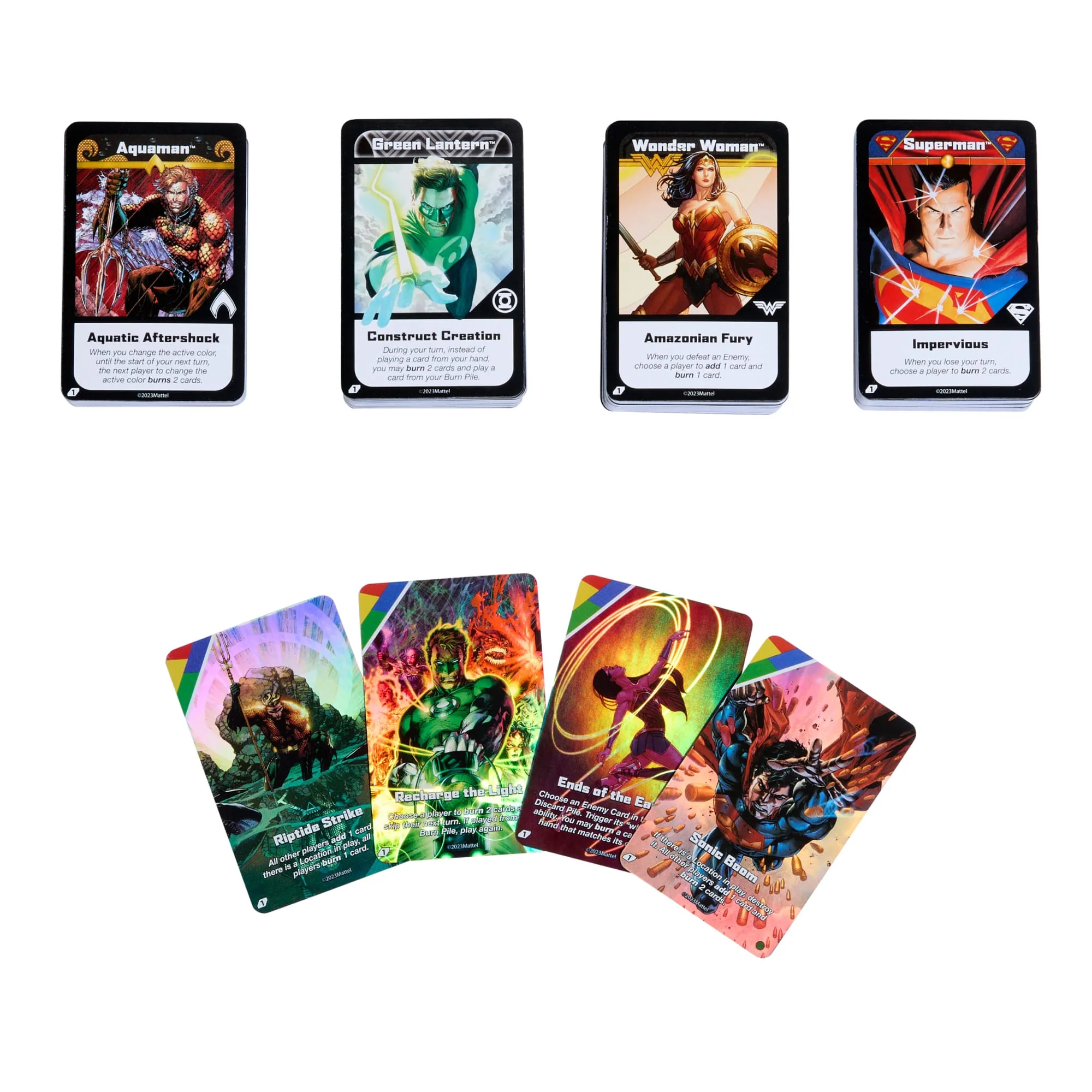 UNO Ultimate DC  Card Game With Collectible Foil Cards