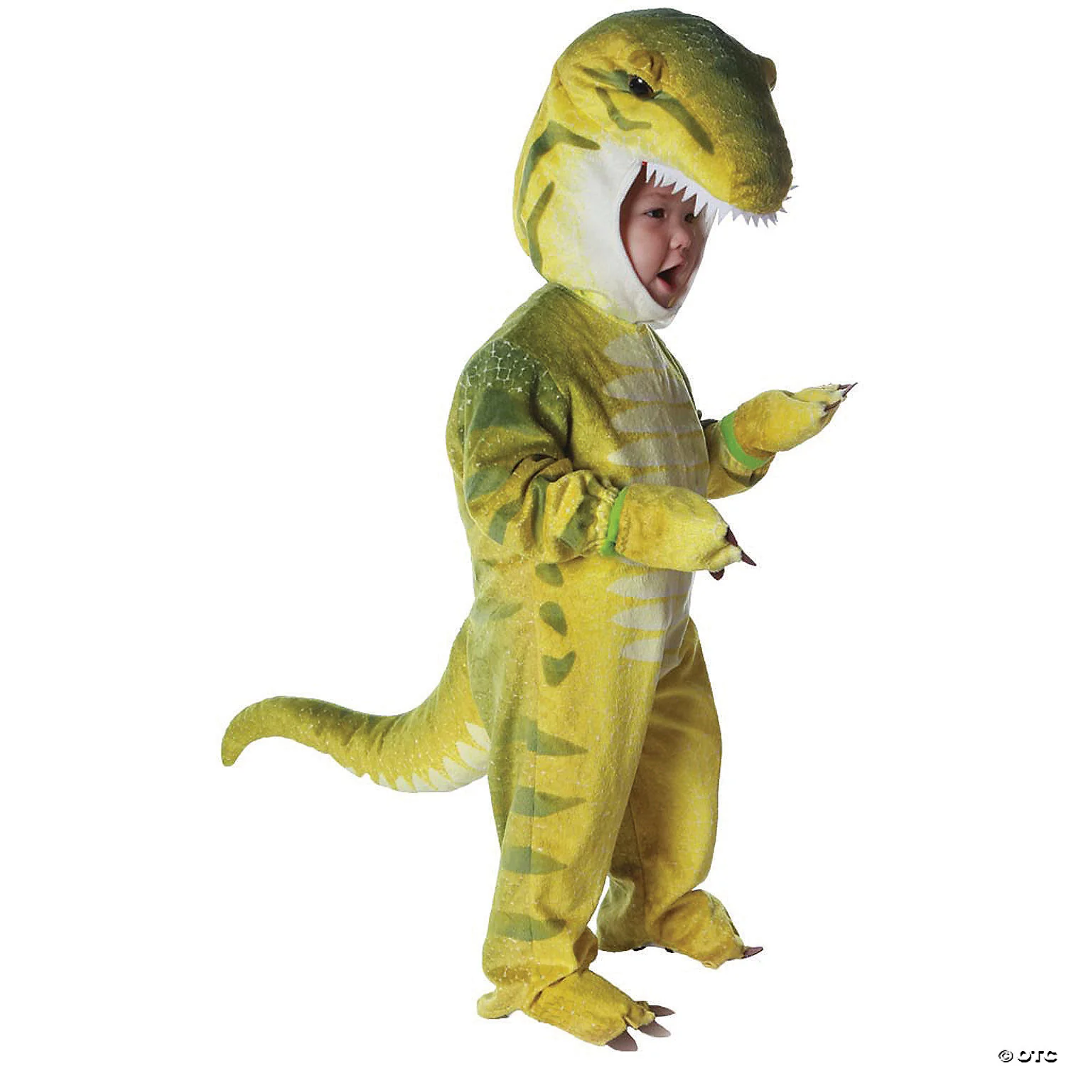 Toddler Green T-Rex Dinosaur