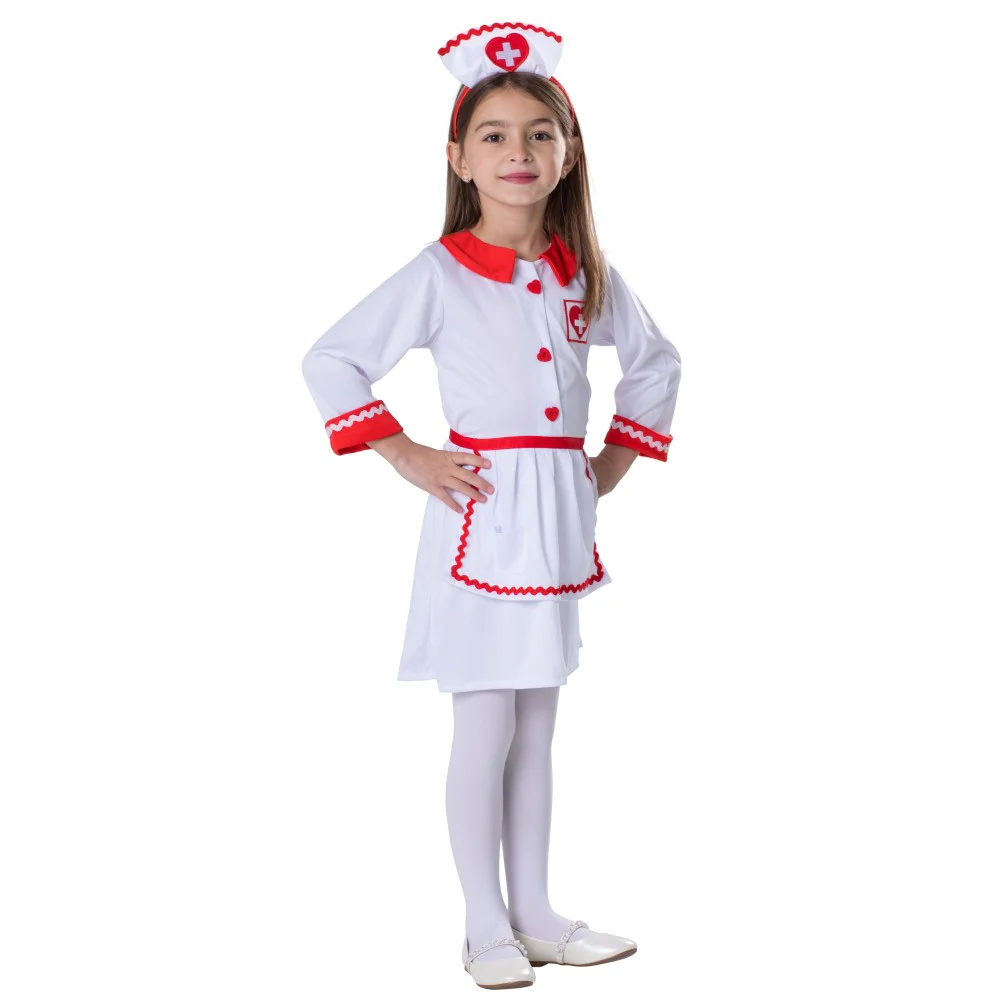 Nurse Costume for Girls: Little Healer