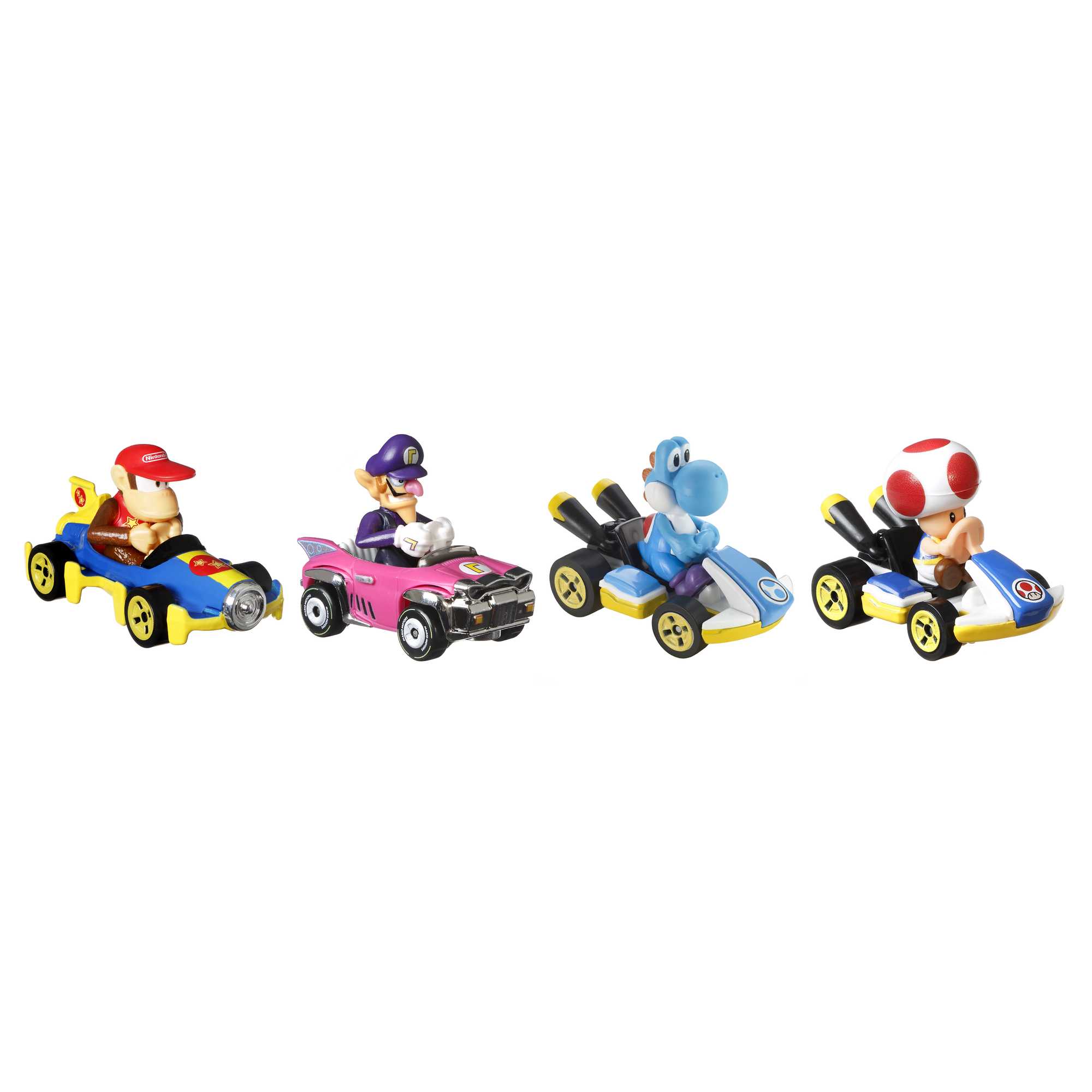 Hot Wheels?Mariokart 4 Pack