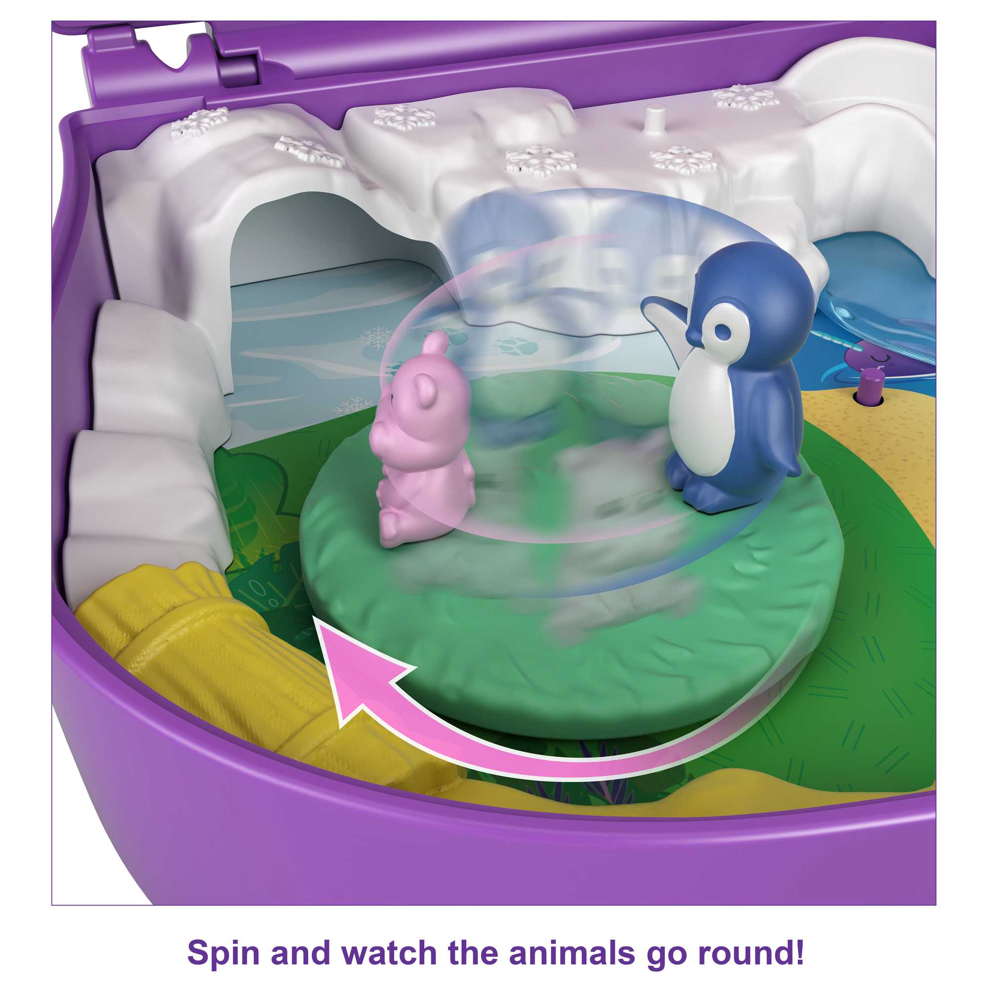 Polly Pocket Elephant Adventure Compact