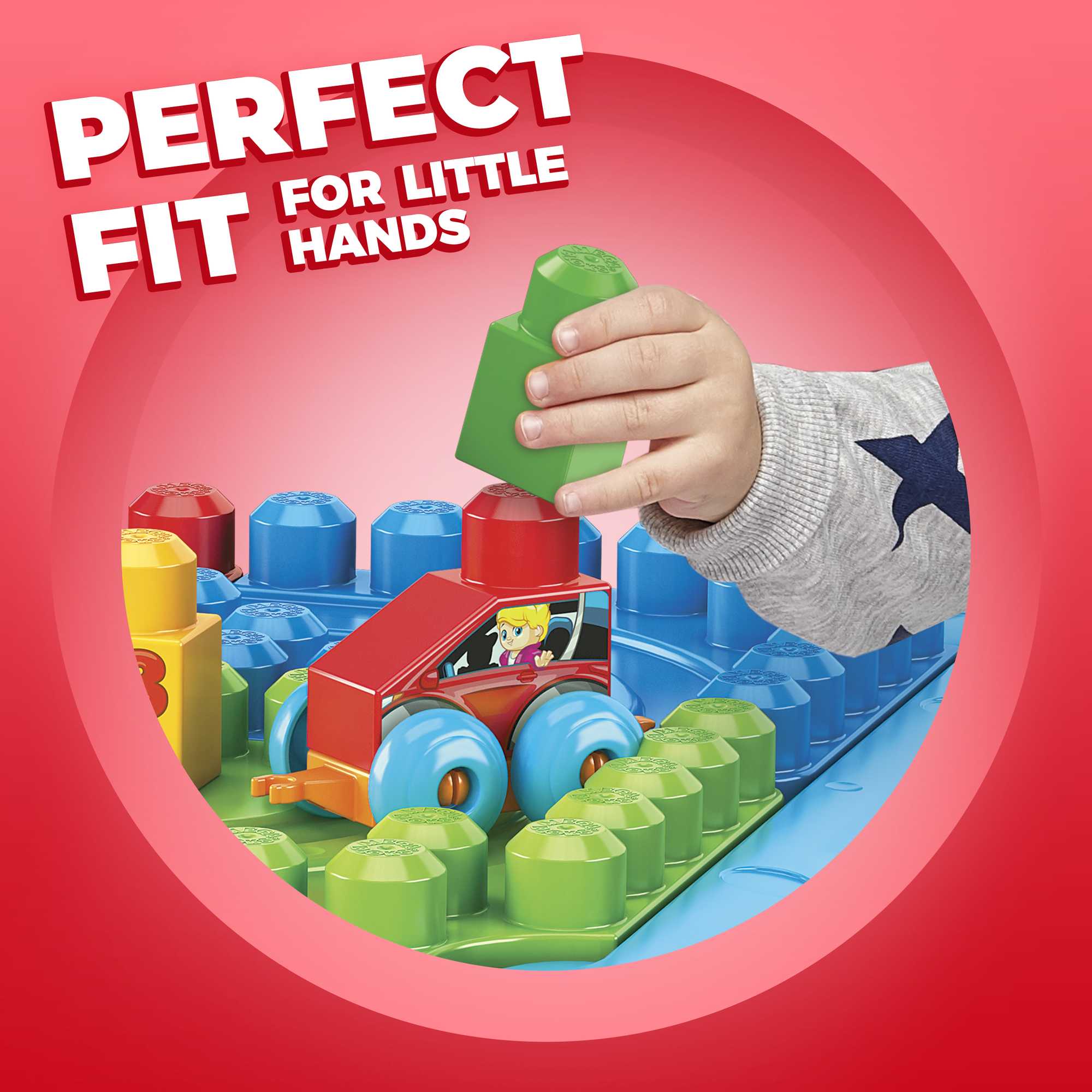 MEGA Bloks First Builders Discover 'n Build Activity Table, 41 Pieces