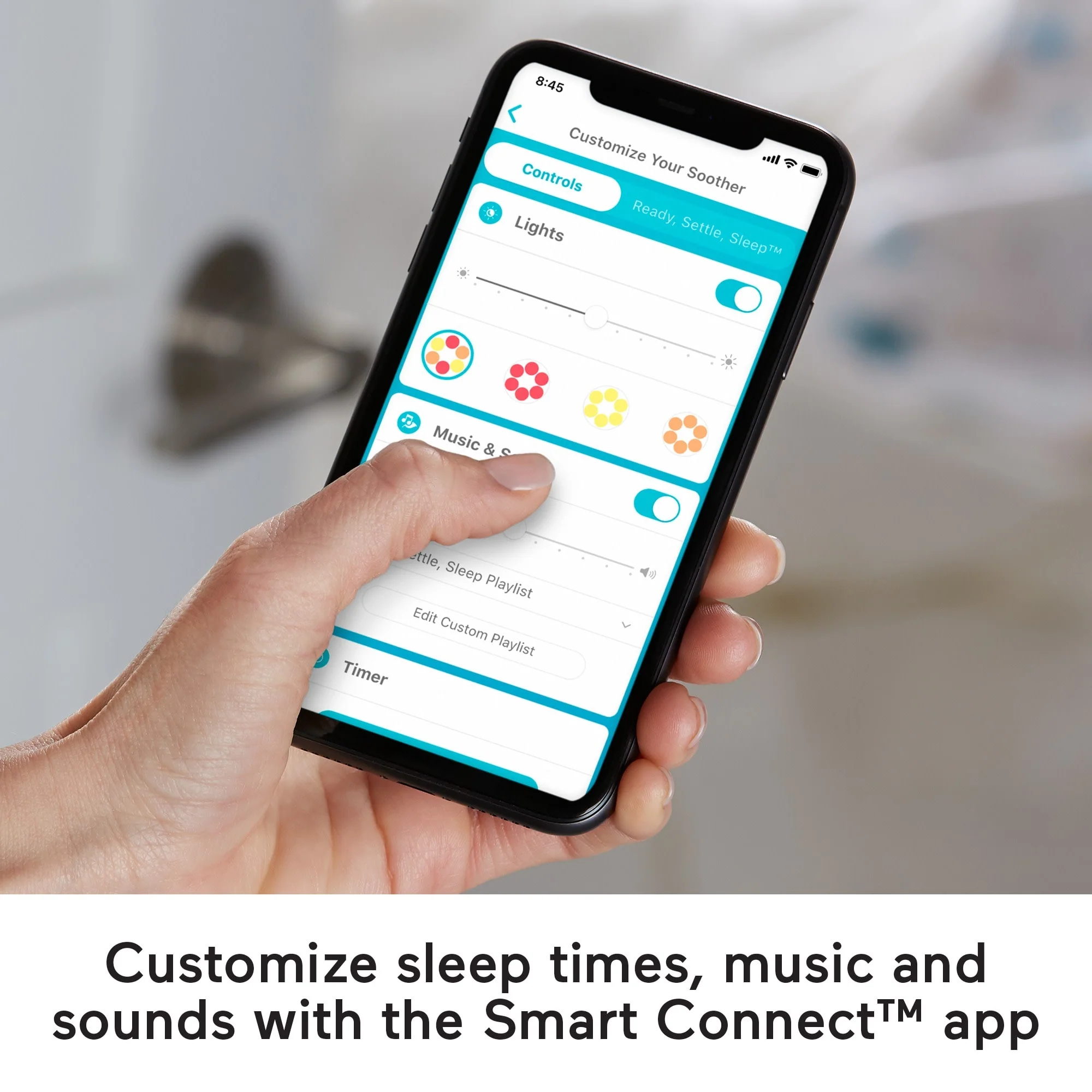 Fisher-Price Hoppy Dreams Soother & Sleep Trainer Plush Musical Toy For Toddlers