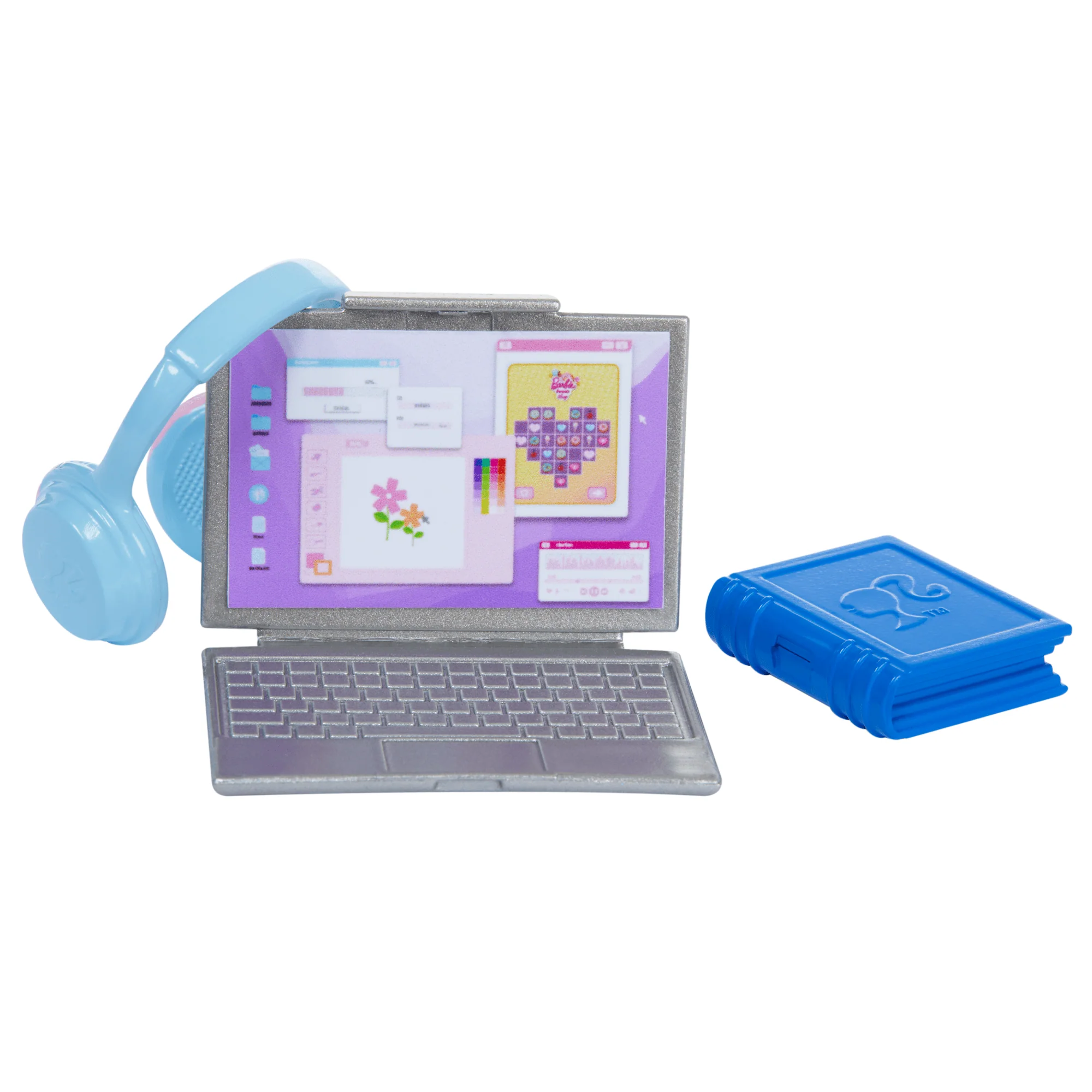 Barbie I Love School Toy Set With & 7 Accessories, Blonde Fashion Doll Wears Removable Look