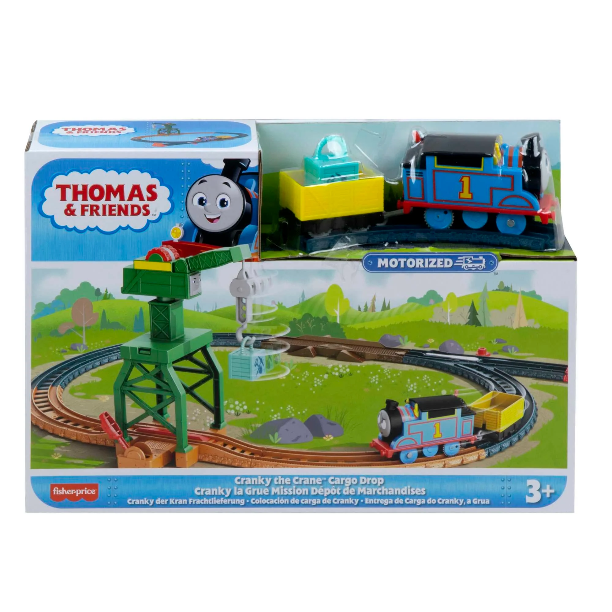 Fisher-Price Thomas & Friends Cranky The Crane Cargo Drop