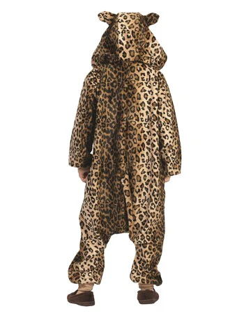 Lux Leopard Kid Union Suit