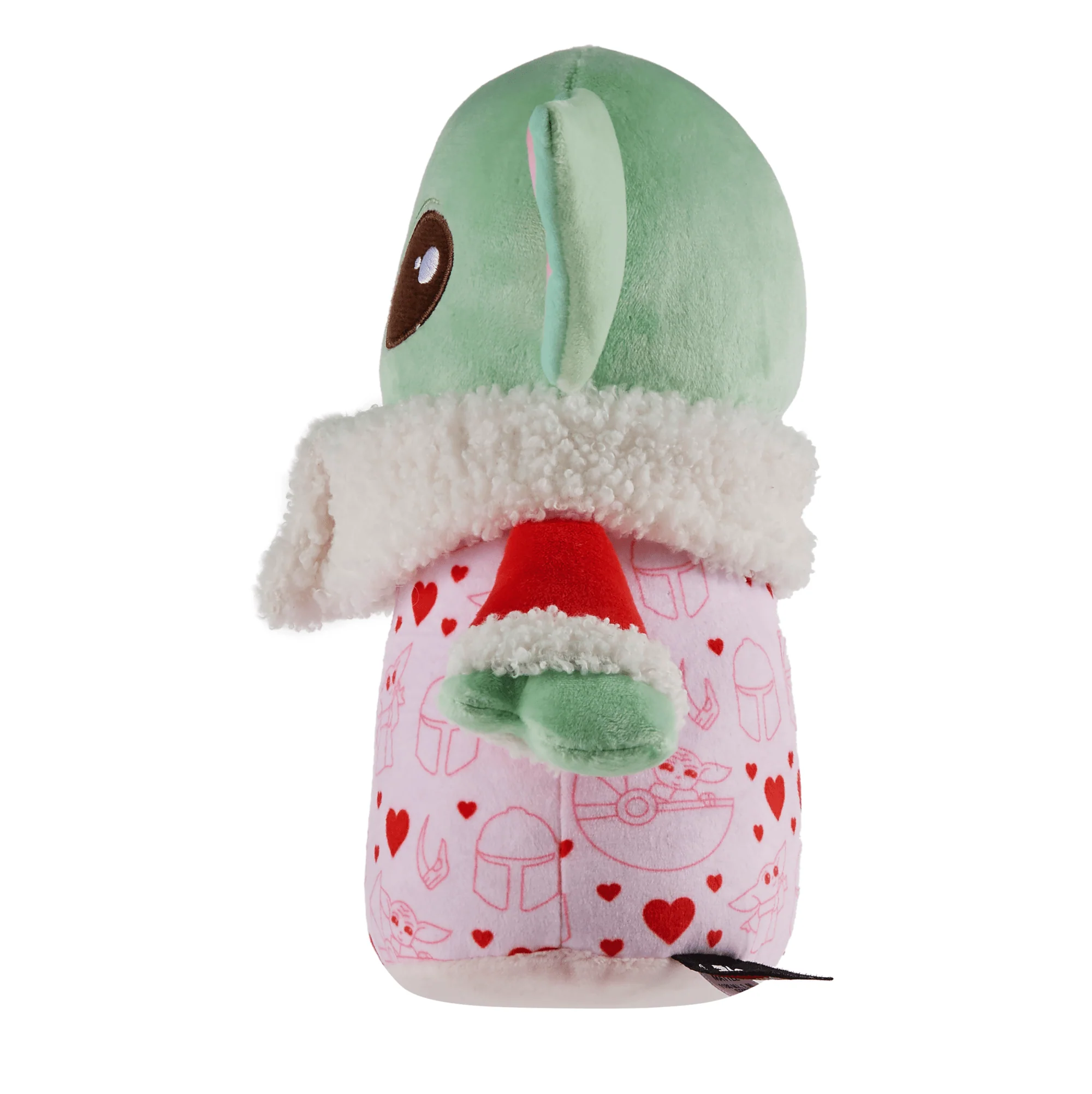 Star Wars The Mandalorian Seasonal Grogu Plush, 8-Inch Soft Toy in Valentine's Day Sweater