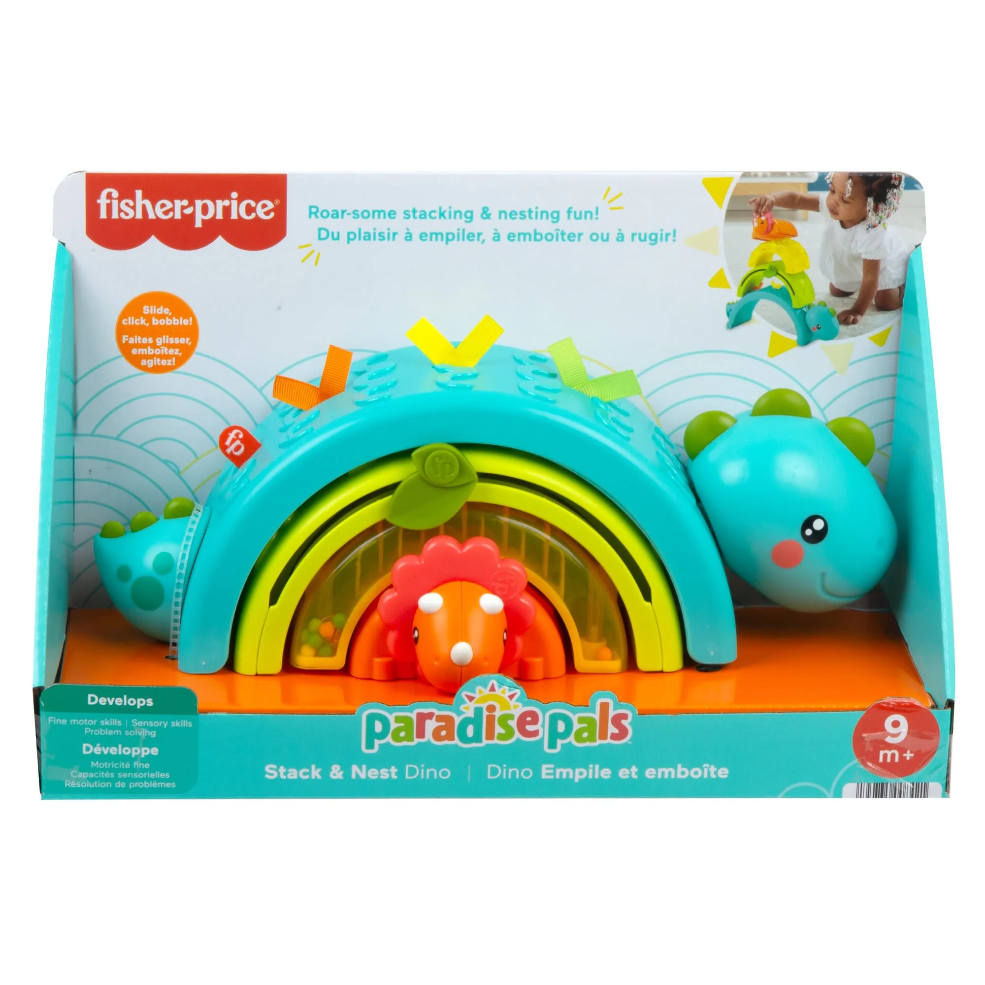 Fisher-Price Paradise Pals Stack & Nest Dino