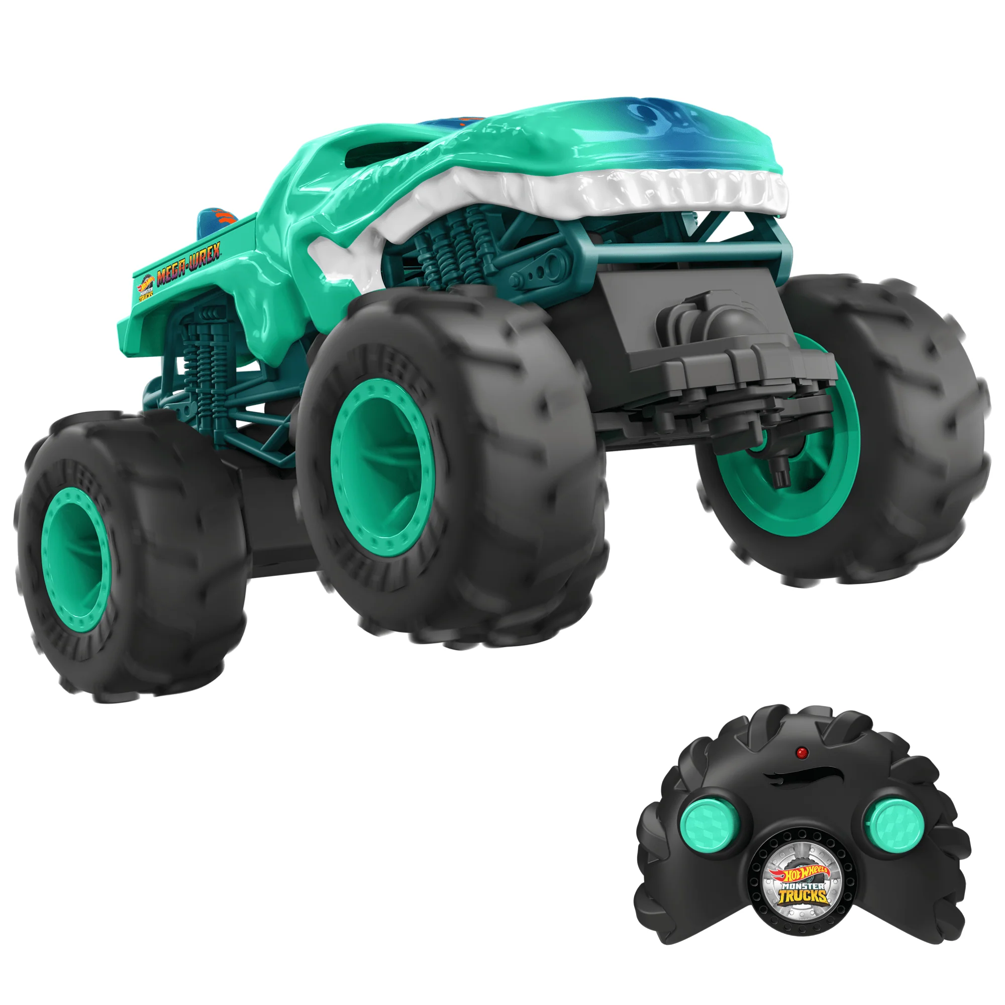 Hot Wheels Monster Trucks Veh��culo a Control Remoto Mega Wrex Escala 1:24