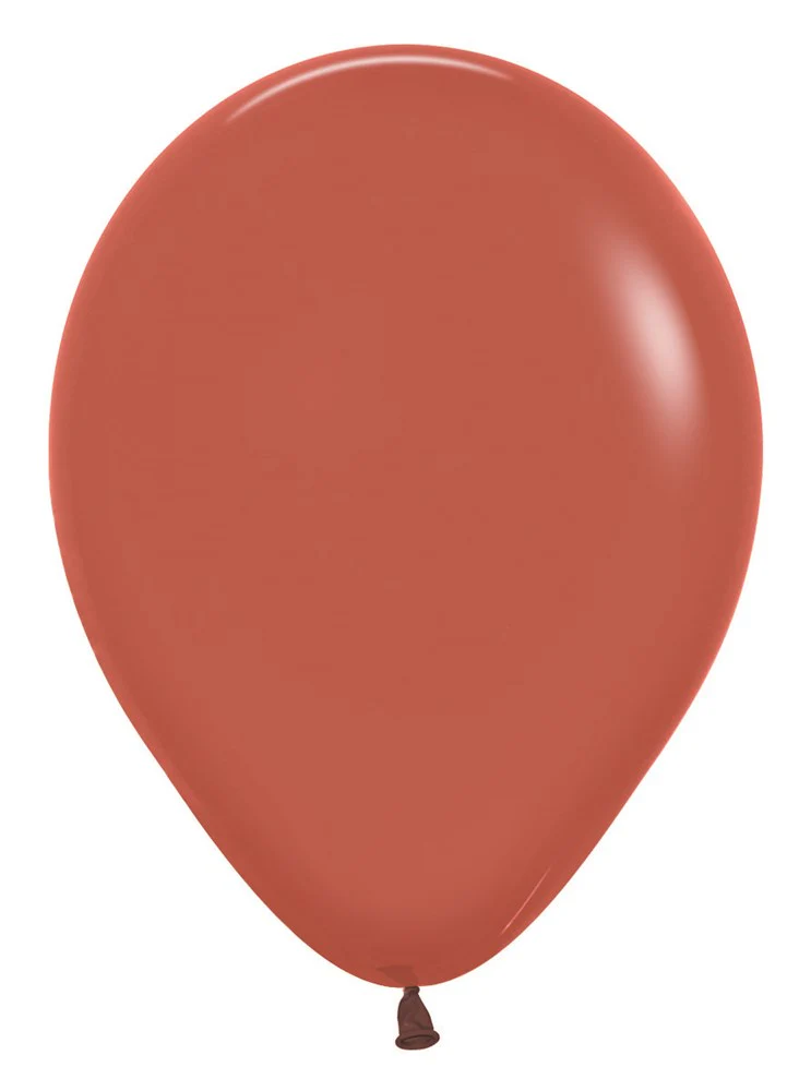11 inch Sempertex Deluxe Terracotta Latex Balloons 100ct