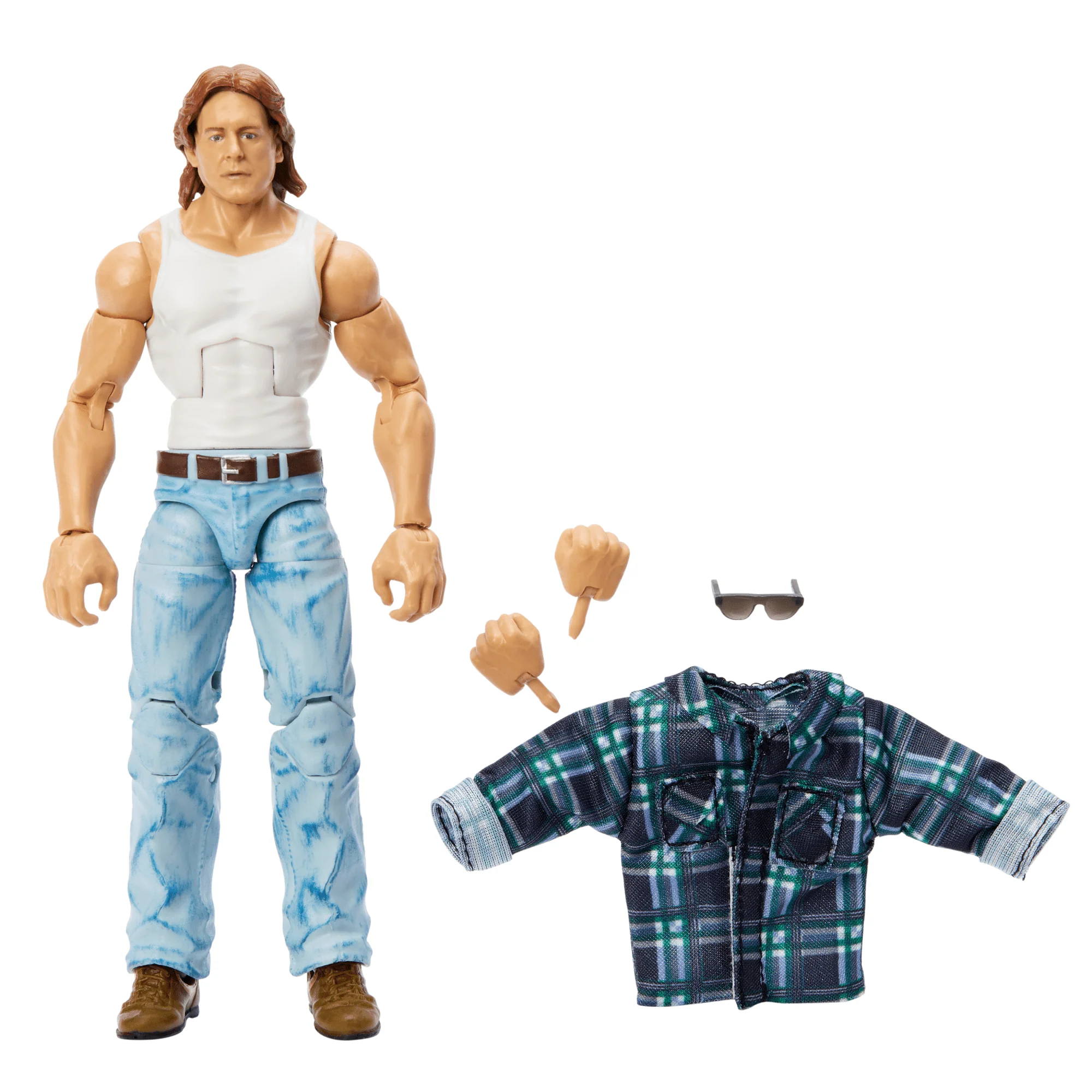 WWE Elite ��Rowdy�� Roddy Piper As John Nada Action Figure, 6-inch Collectible Superstar