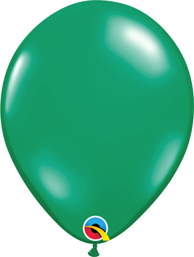 11 inch Qualatex Emerald Green Latex 25ct.