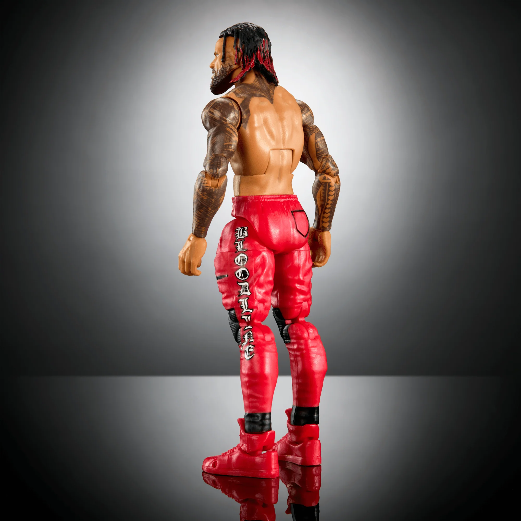 WWE Elite Jimmy Uso Action Figure, 6-inch Collectible Superstar With 25 Articulation Points & Accessories