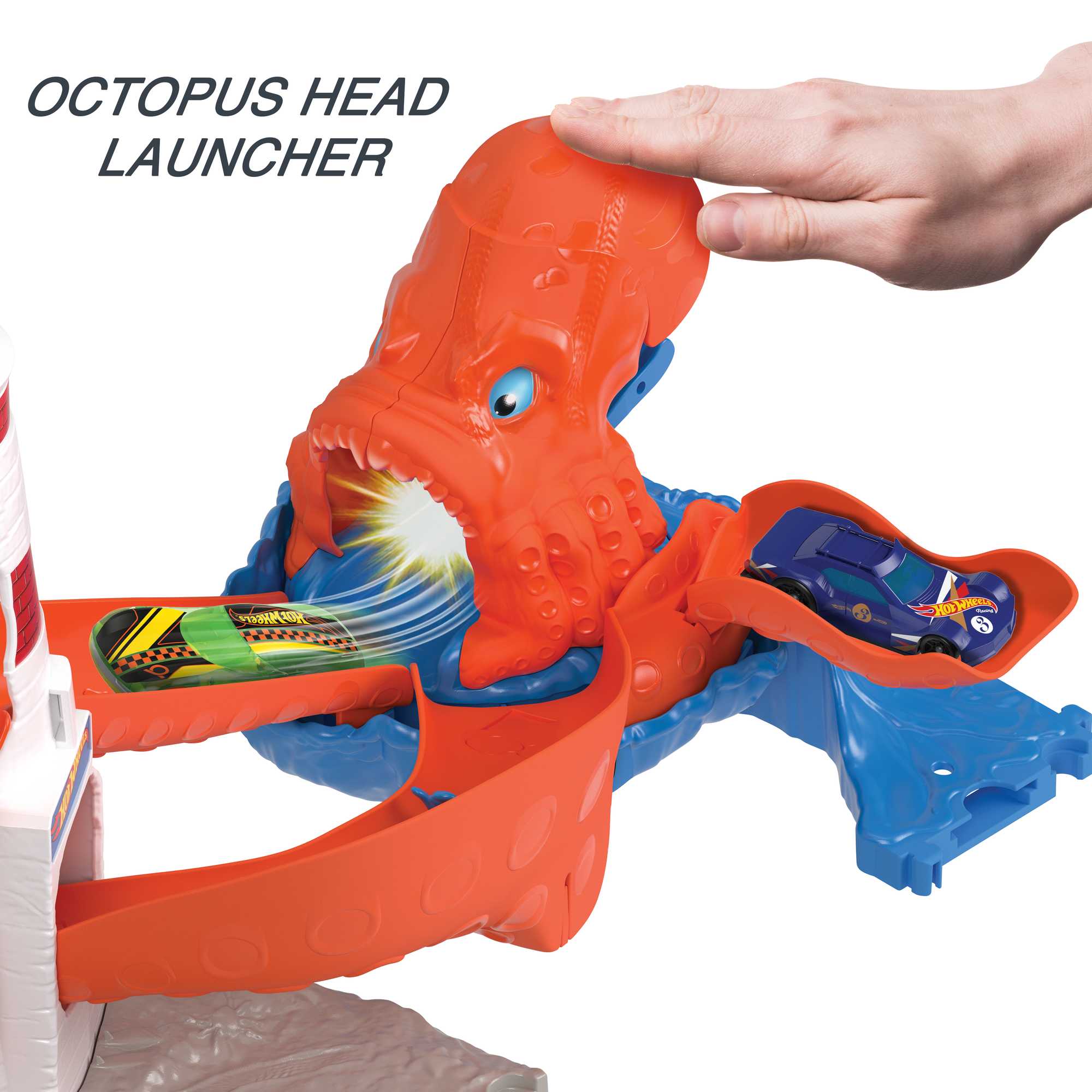 Hot Wheels City Octopus Invasion Attack Playset