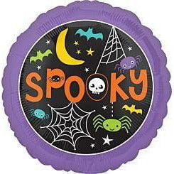Anagram Spooky Web/Spiders 17in Foil Balloon FLAT