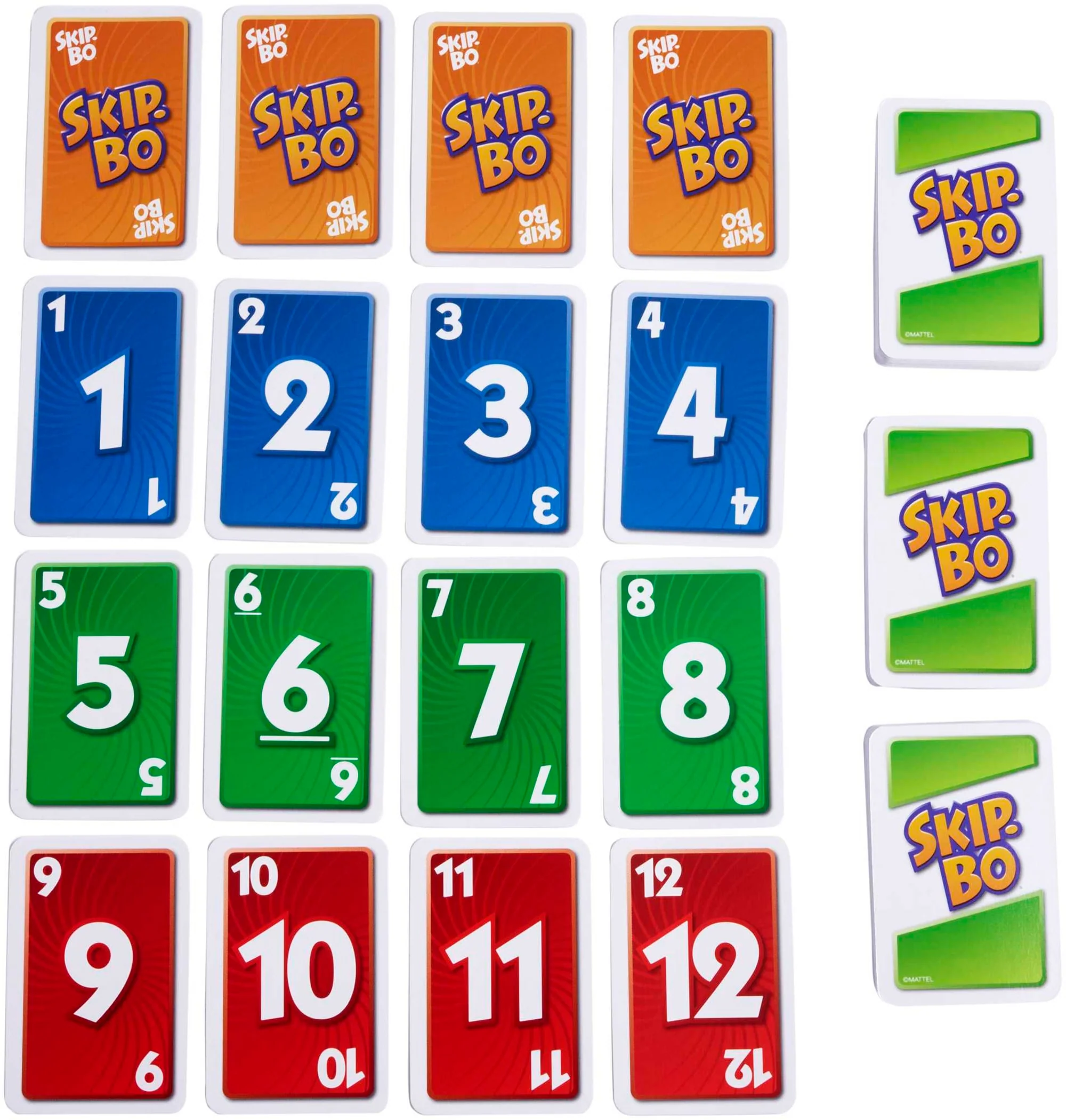 Skip Bo Card Games in Storage Tin, Gifts For Adults And Family Night
