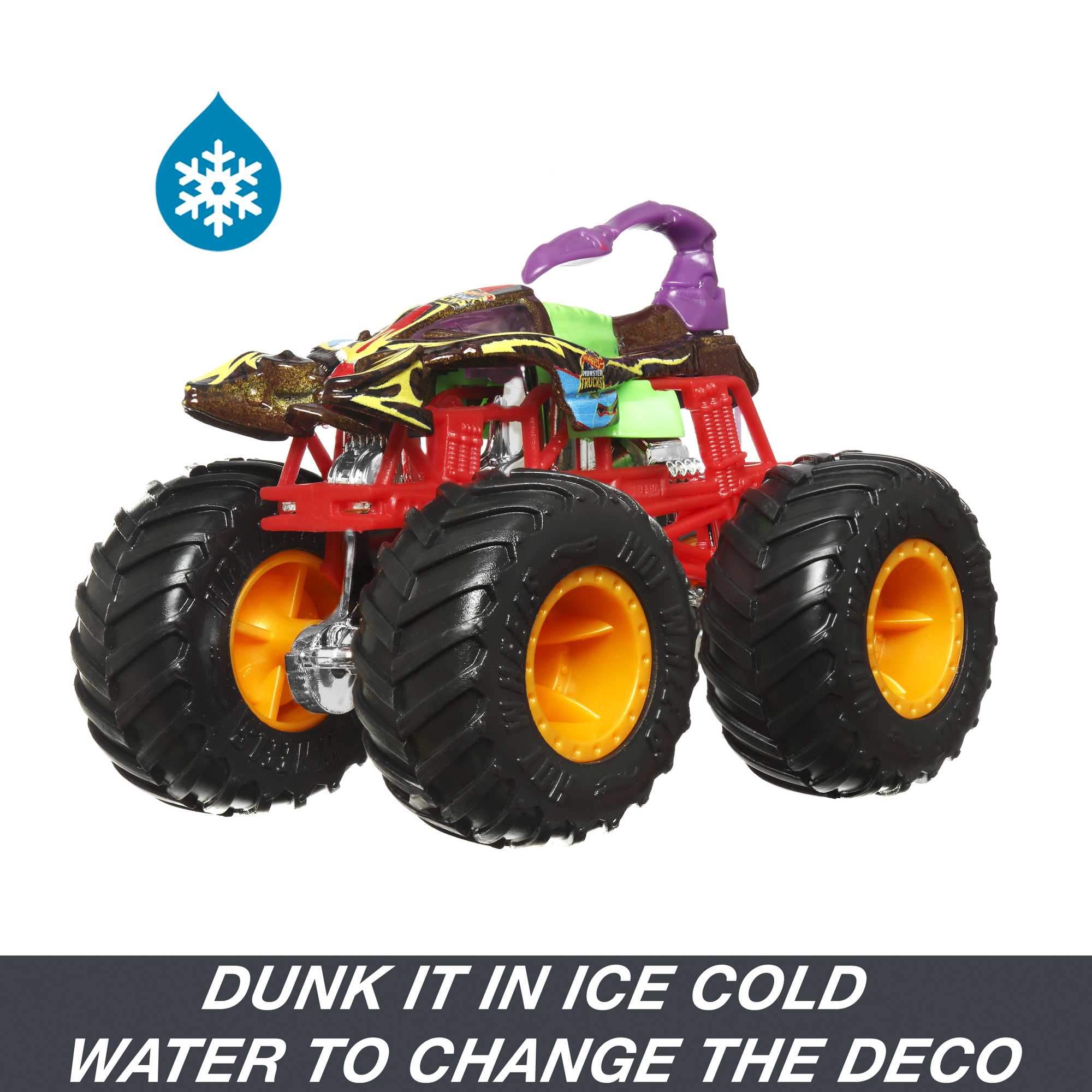 Hot Wheels Monster Trucks Color Shifters  Scorpedo Vehicle